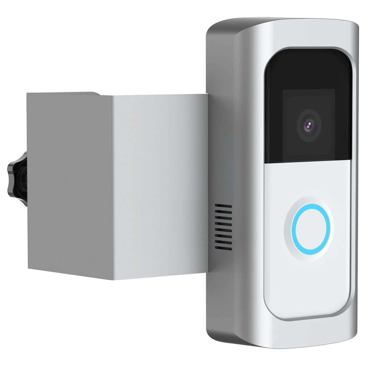 Anti-Theft Video Doorbell Mount, Doorbell Door Bracket No Drilling Compatible With Ring Video Doorbell 2/ (2020 Release)/ Batter