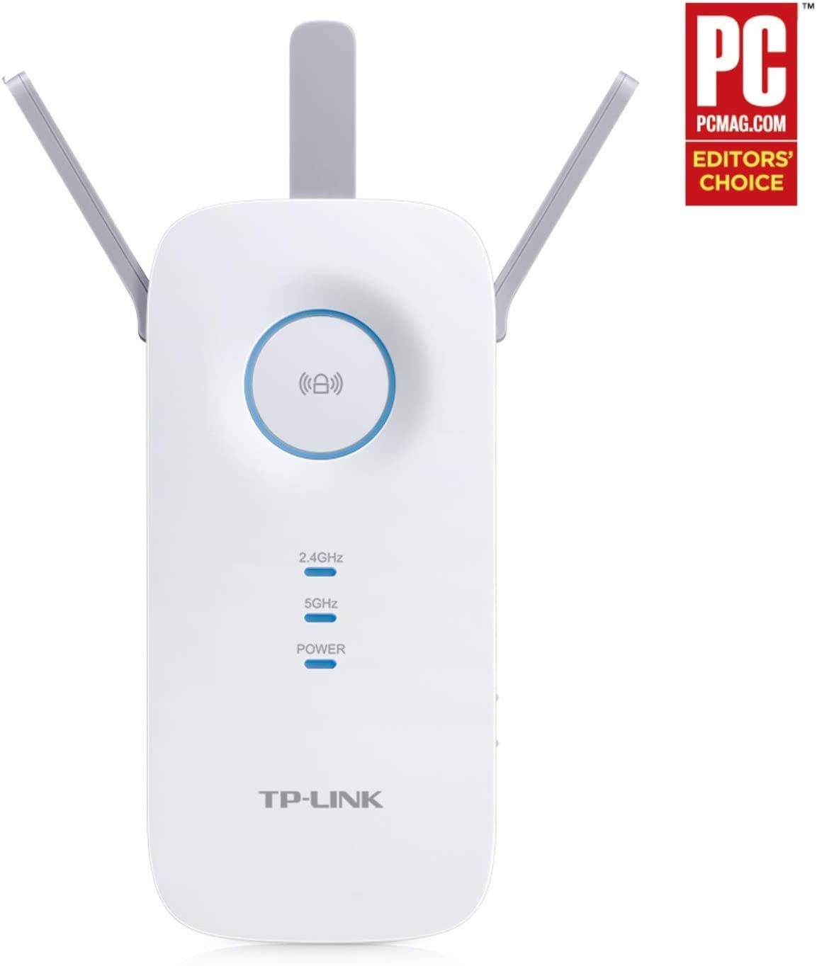 Tp-Link Ac1750 Wifi Extender (Re450), Pcmag Editors Choice, Up To 1750Mbps, Dual Band Wifi Repeater, Internet Booster, Extend W
