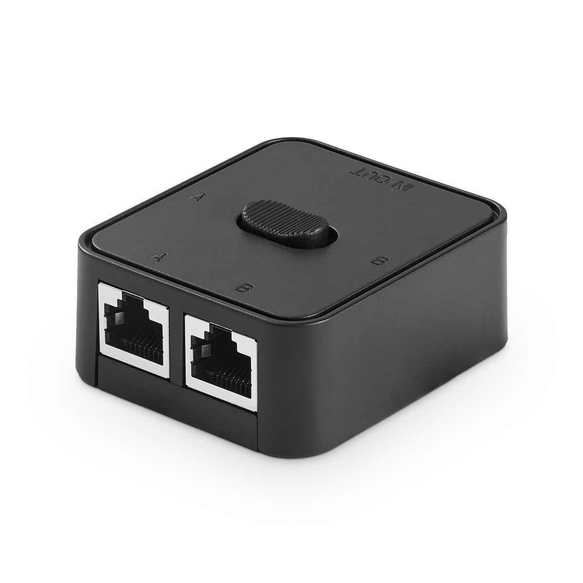 Binardat Gigabit Network Switcher, Passive Ethernet Selector, In/Out To A Or B Network, Bidirectional Manual Switcher, No Power