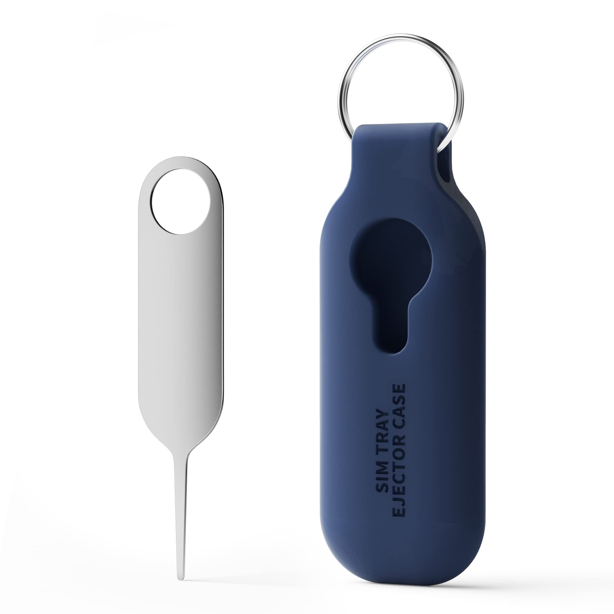 10 Pack Sim Card Tray Eject Pin Removal Tools Needles Opener Sim Tray Ejector Case Protector With Detachable Keychain Charm,Suit