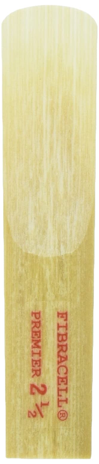 Fibracell Saxophone Reeds, Strength 2.5 (Fctsp2.5)