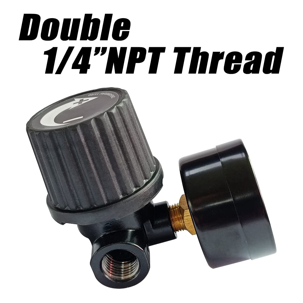 Qolekog 1/4''Npt Replacement Air Pressure Regulator For Air Compressor