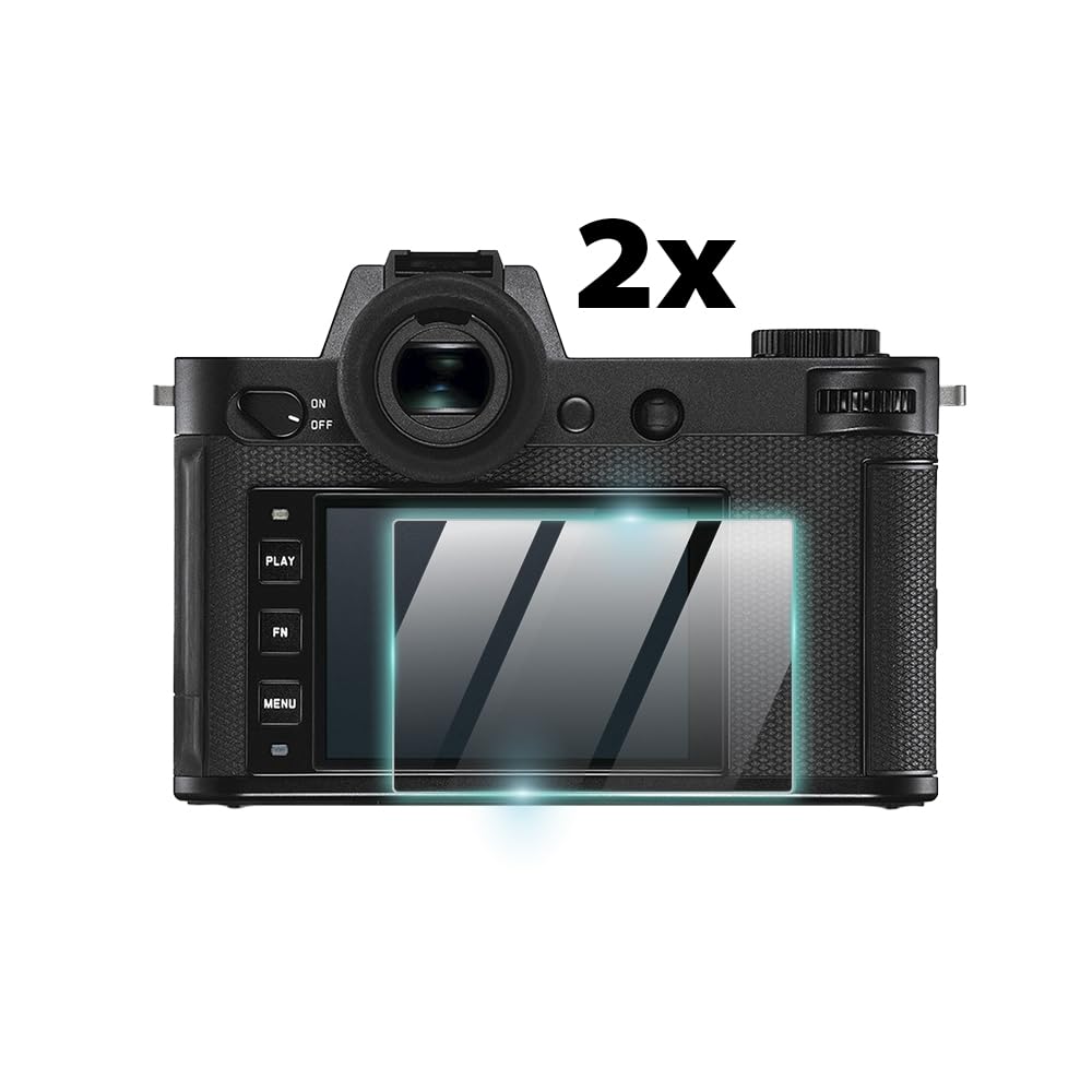 Ipg Proactive For Leica Sl2 Camera Display (2 Units) 9H Hardness Screen Protector Nano Ceramic Film Ultra Responsive High Clarit