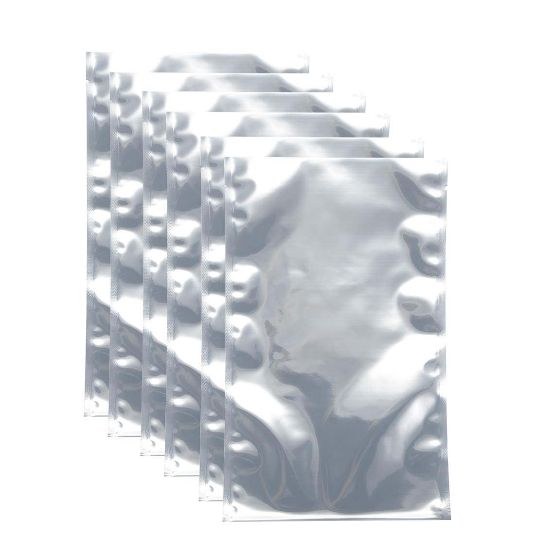 Uxcell Antistatic Shield Shielding Bag, Flat Open Top Anti Static Bag For Electronic Devices, 6X10 Inch(160X260Mm), 100 Pcs