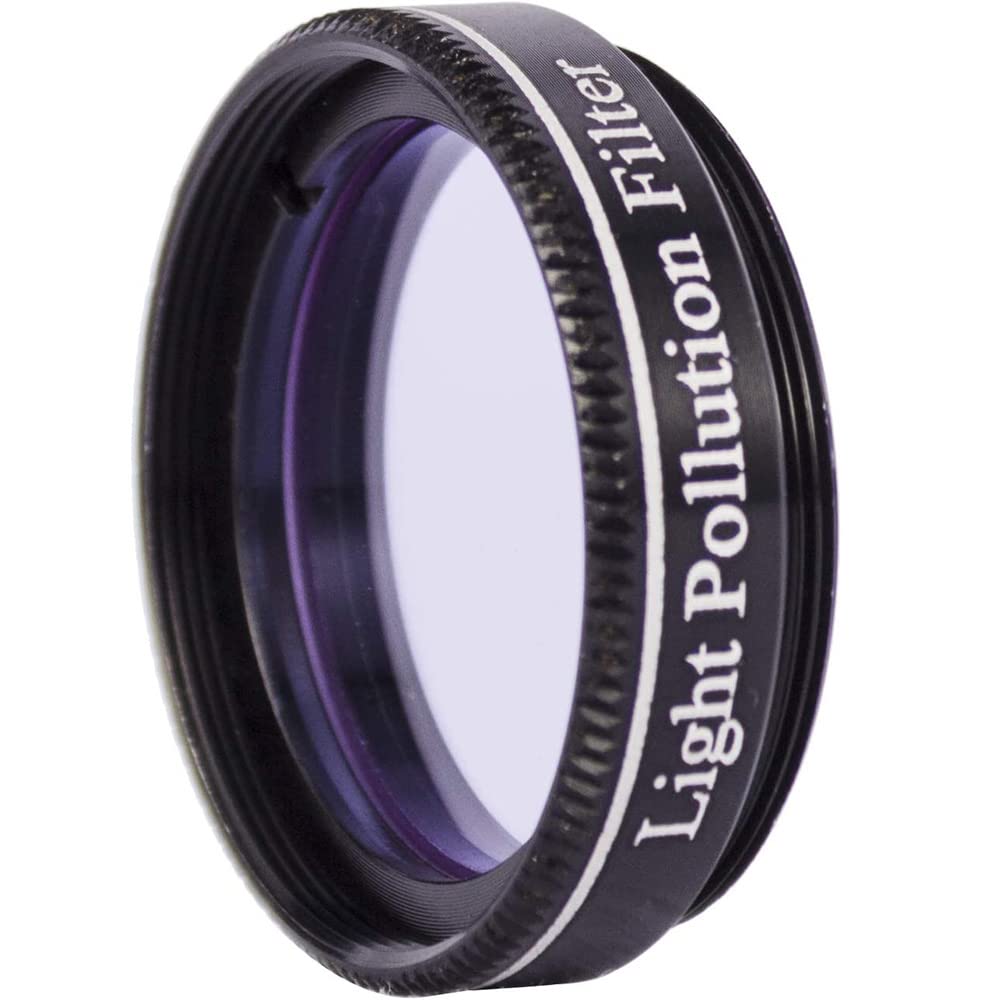 SOLOMARK 1.25" Light Pollution Filter Optical Glass for Telescopes Night Sky Star