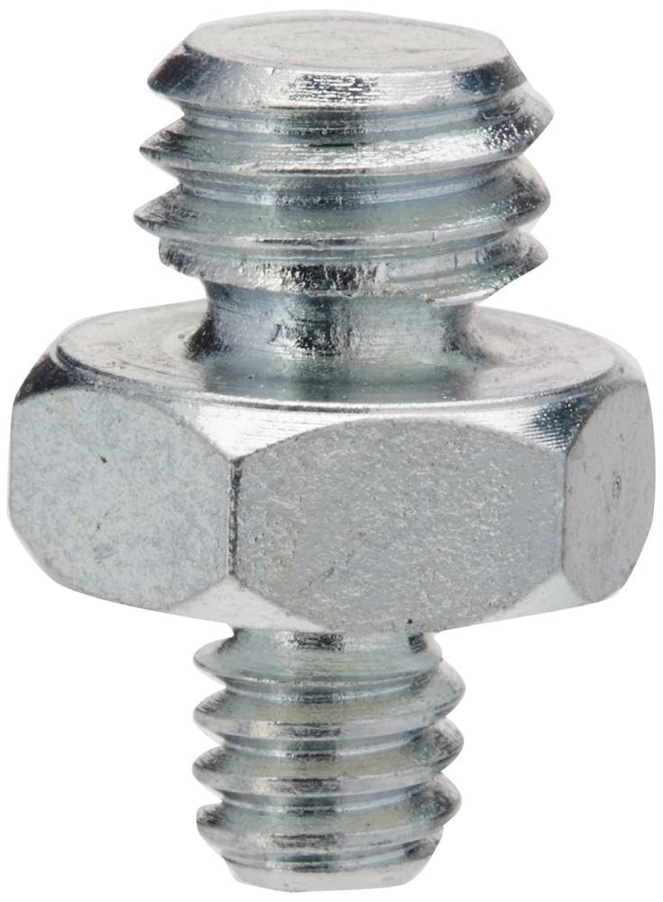 Manfrotto 147 Short Adapter Spigot 3/8In. +1/4In.,Silver