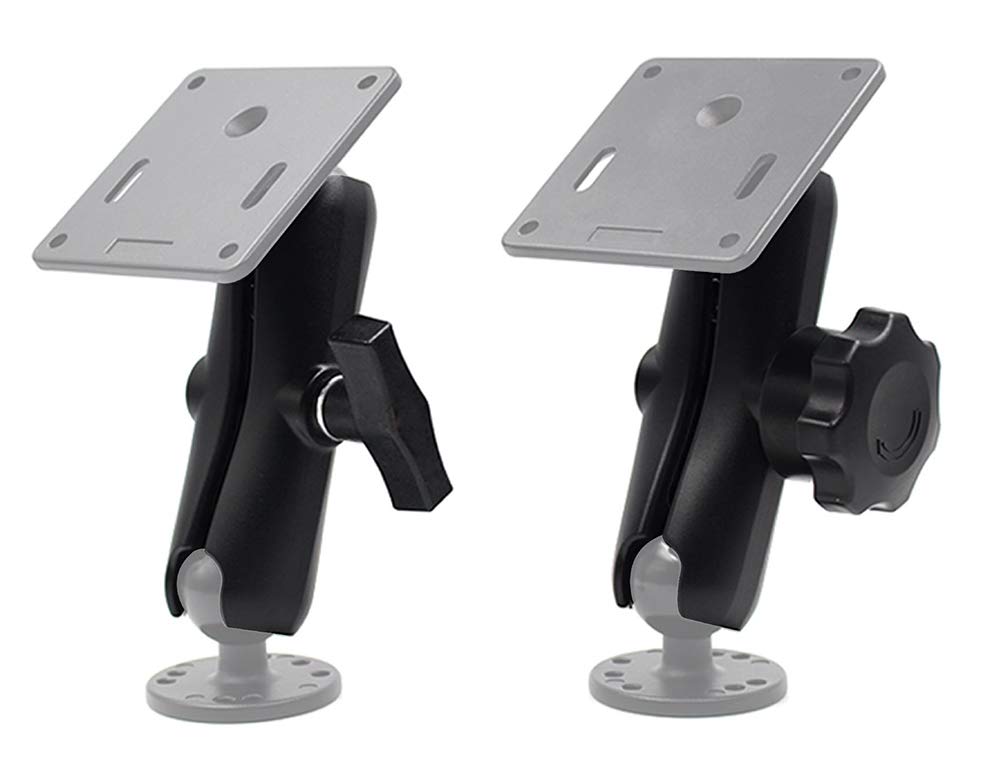 Strg Double Socket Arm With Dual 1.5' Ball Sockets, 5.7' Long Aluminum Alloy Double Sockets Mount Compatible With Ram Mount And C Size Ball Systems Ball Base Components
