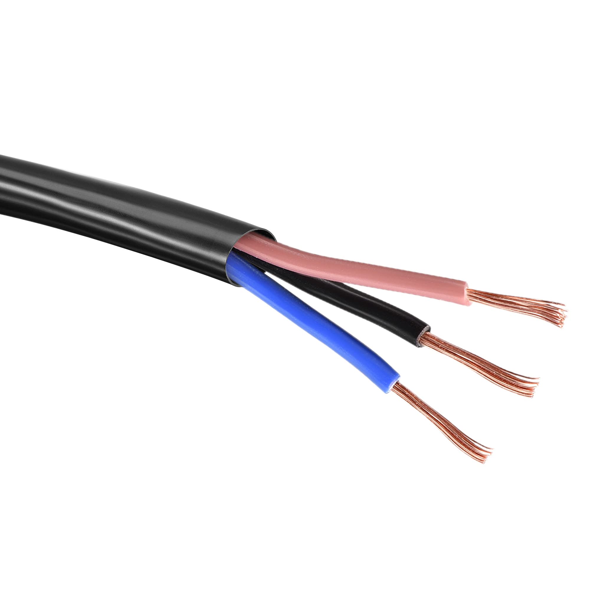 Uxcell Black Pvc Tube Wire Harness Tubing, 1/2 Inch(12Mm) Id 10Ft Sleeve For Wire Sheathing Wire Protection