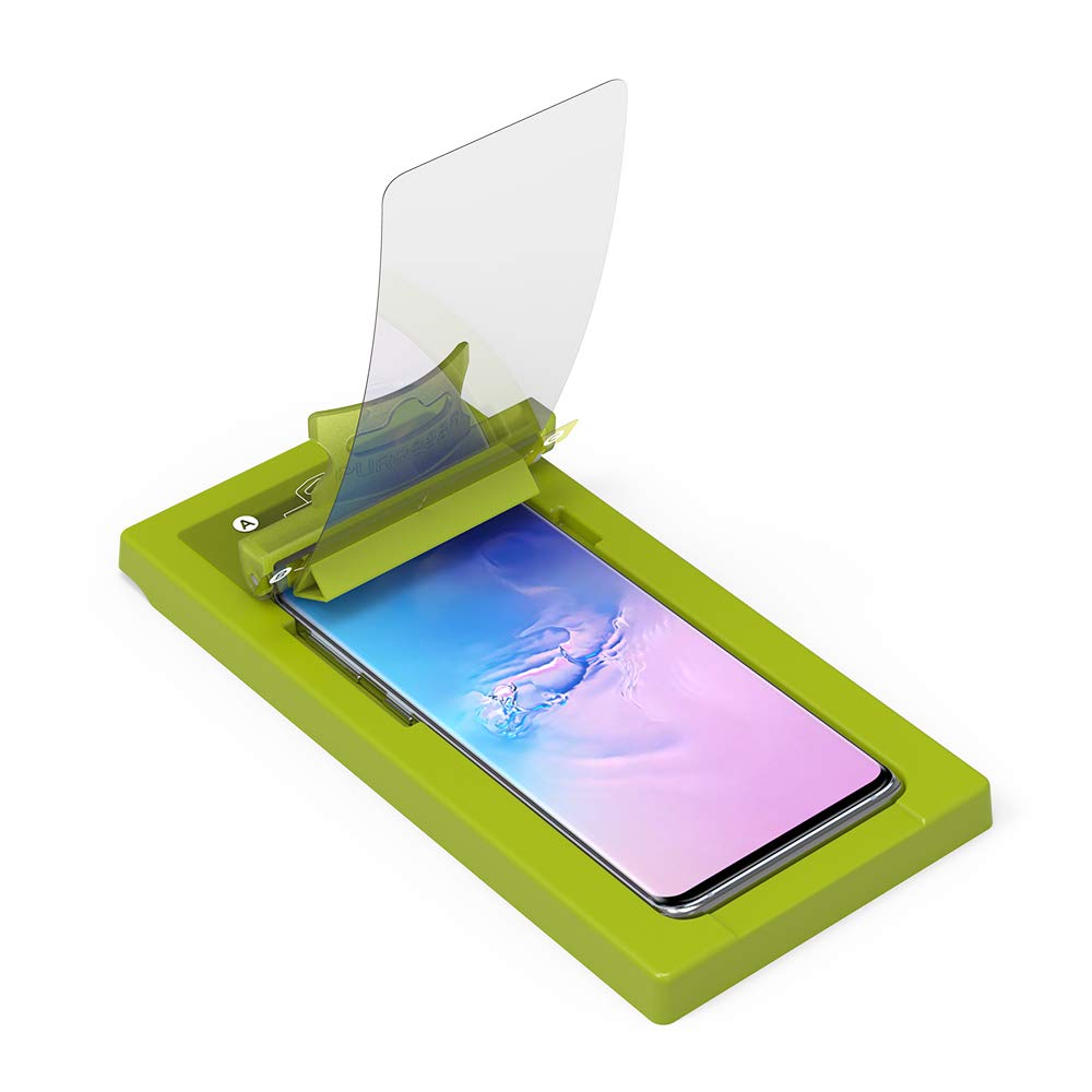 Puregear Roll-On Screen Shield Kit Extreme Impact Screen Protector Pet Film For Samsung Galaxy S10, Touch And Swipe Precision, L