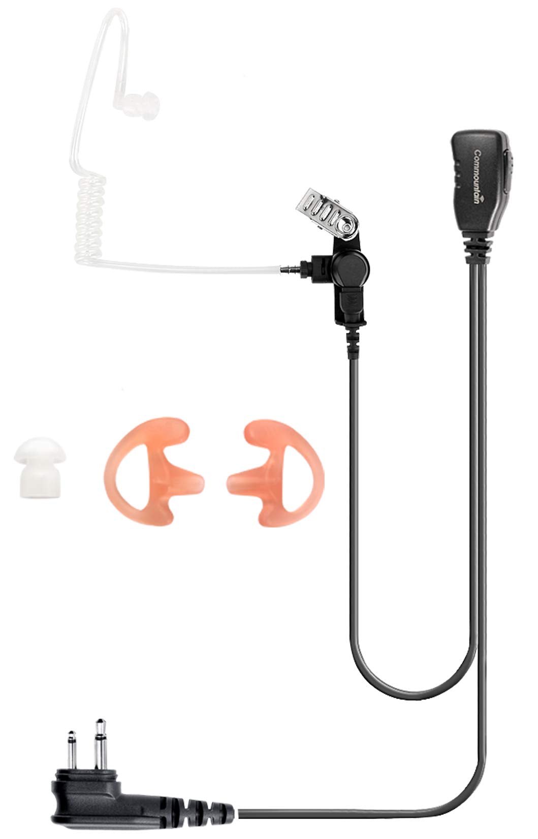 Single Wire Earpiece For Motorola Radios Cls 1410 Cls 1110 Dtr410 Dtr550 Dtr600 Dtr700 Rdu4100 Rdu4160D Rmm2050 Rmu2040 Rmu2080D