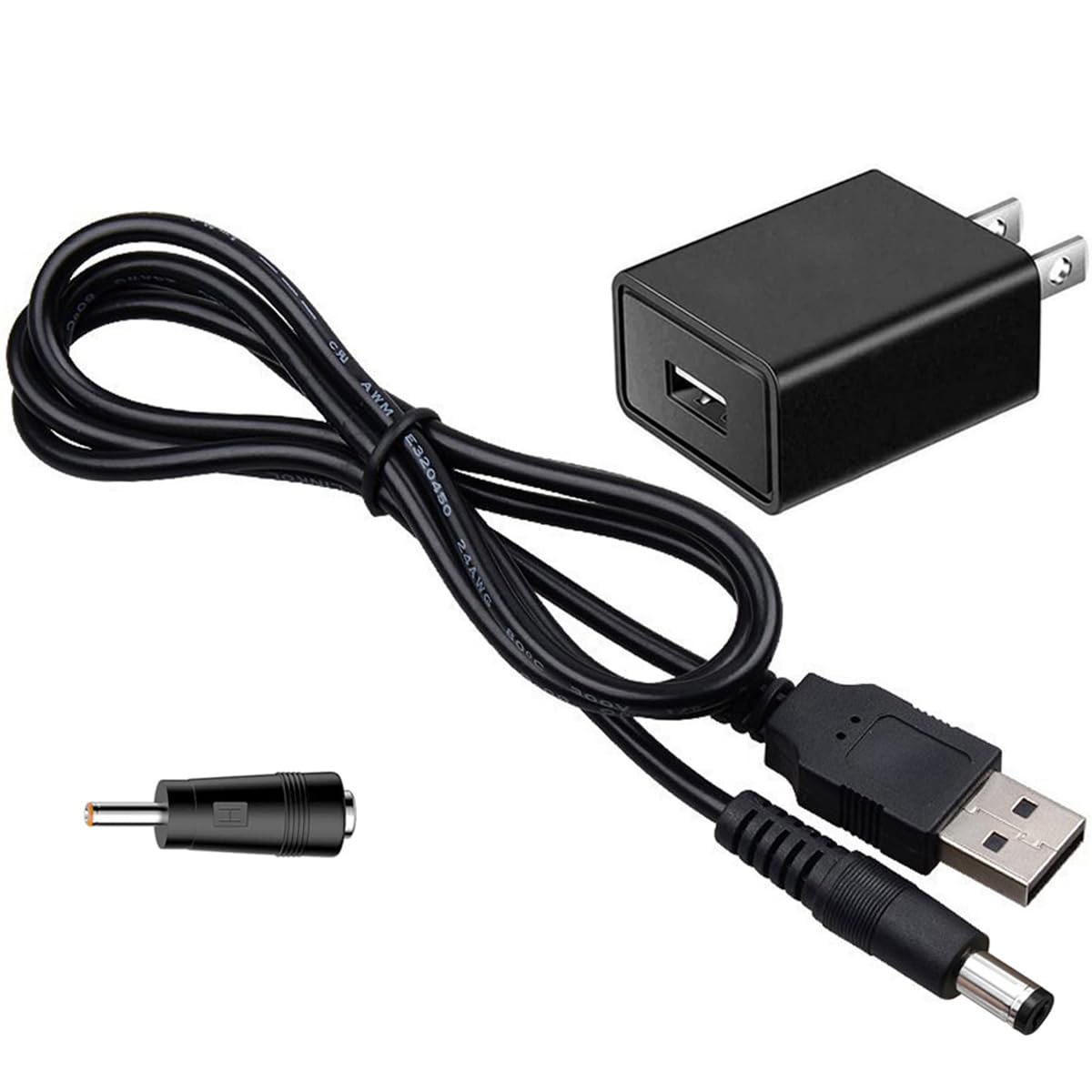 Digital Alarm Clock Power Cord,Replacement USB Power Cable Compatible for Mesqool/PPLEE/DreamSky/Topski/SZELAM/JALL/odokee/Rayni