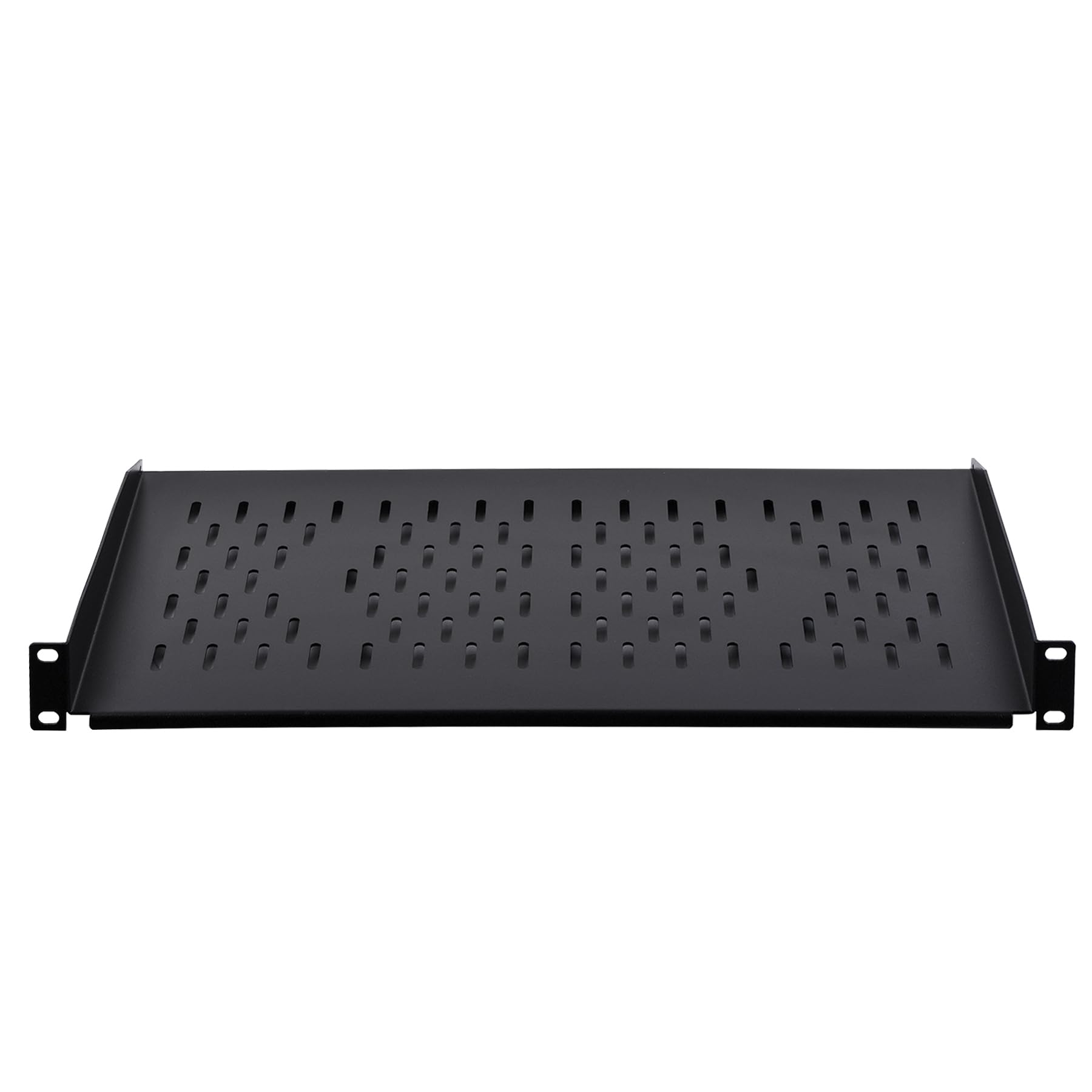 Rackpath 1U Cantilever Universal Rack Shelf   10In Deep   Rackmount Shelf For 19 Av/Network Equipment Racks   55Lbs Capacity   2