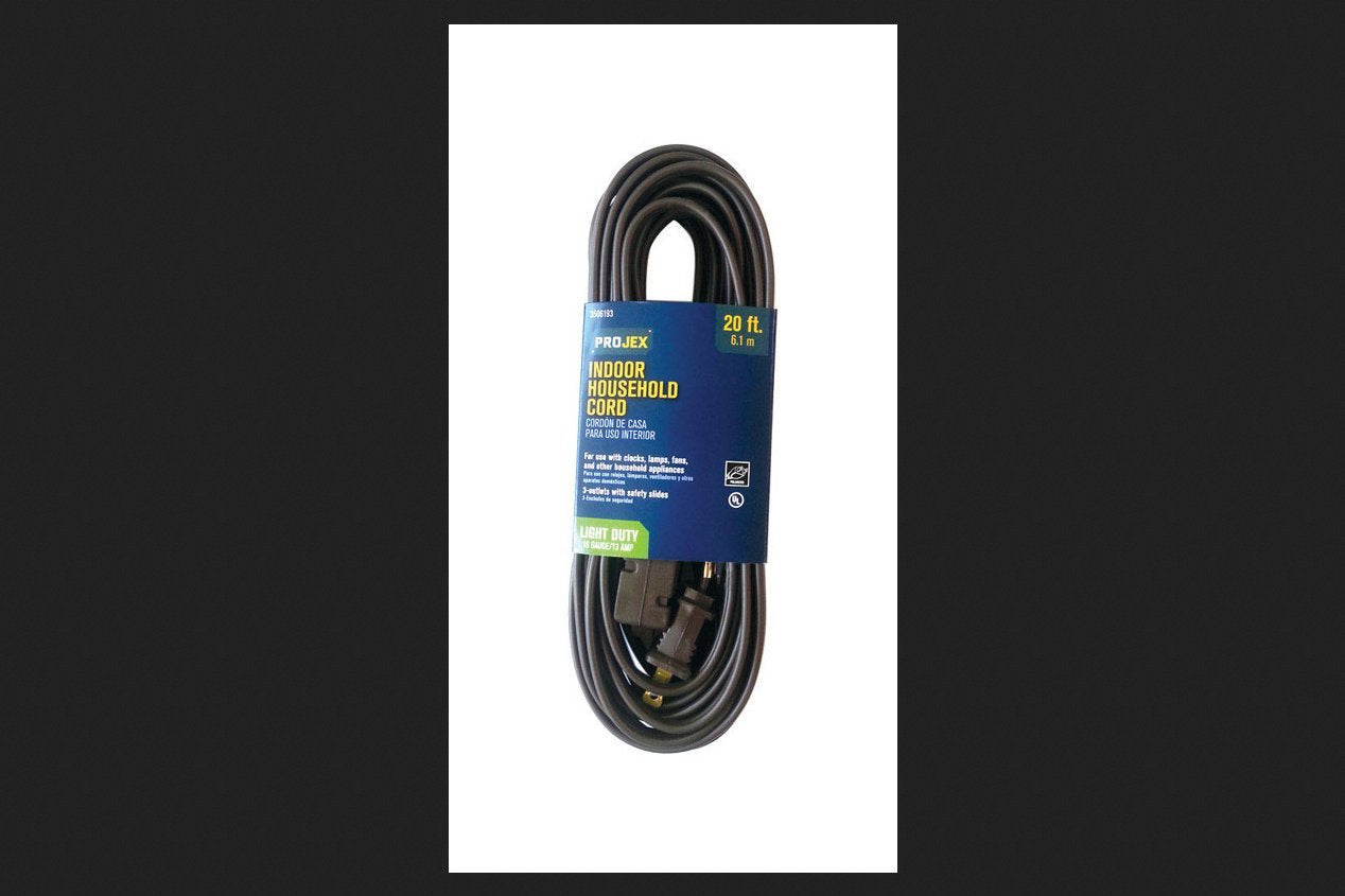 Cord Extn16/2Spt 2Brn20' (Pack Of 1)