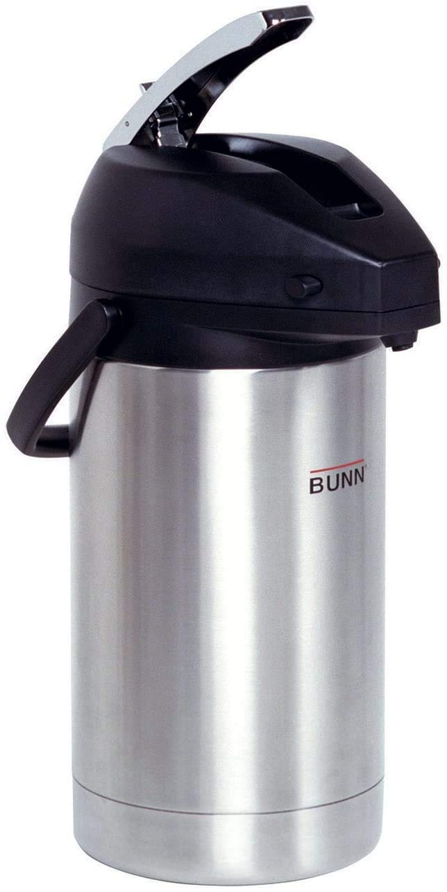 Bunn 32130.0000 3.0 Liter Lever Action Airpot, Stainless Steel (Thr?? ???K)