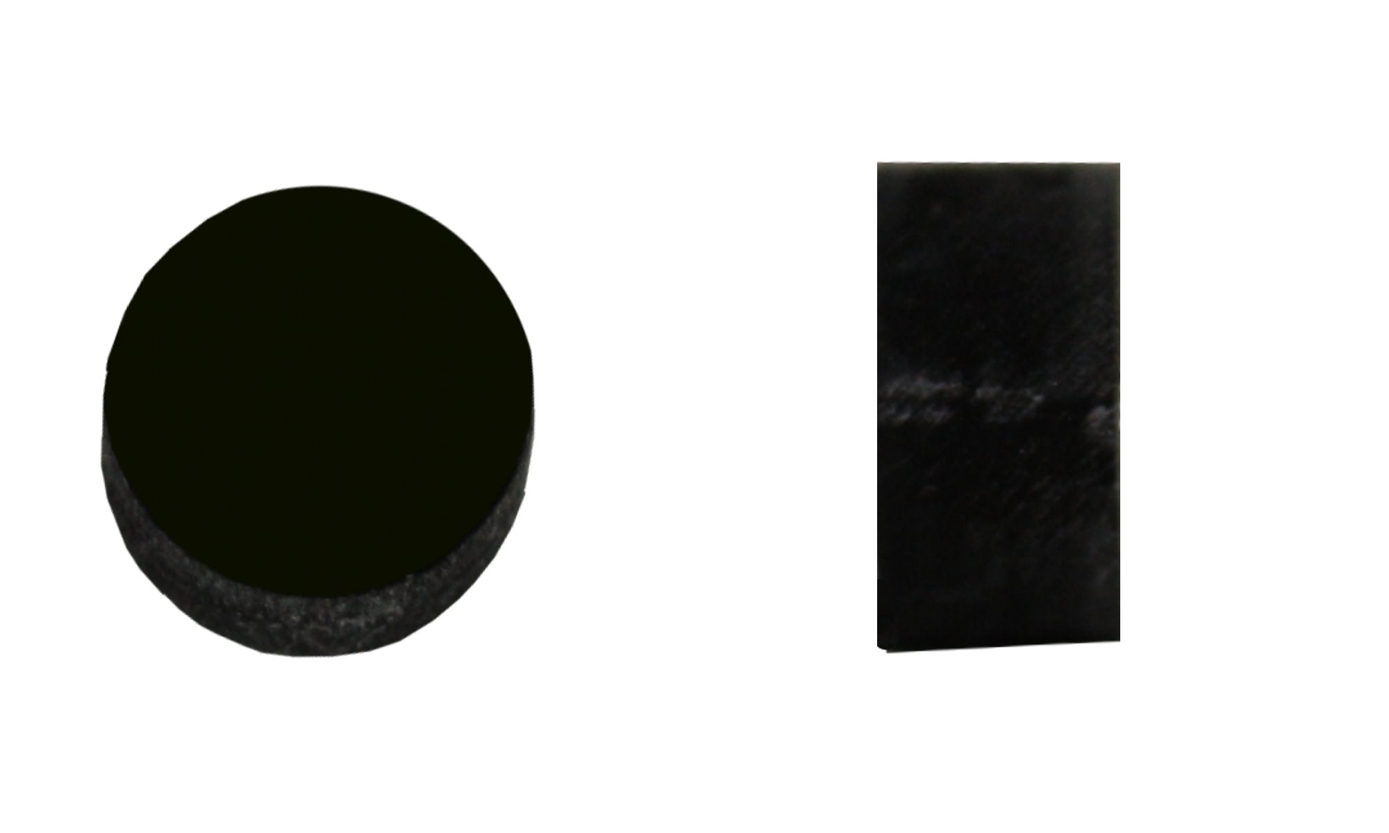 Bitterroot Inlay Set 1/4 Dots Acrylic Black 10 Piece Set