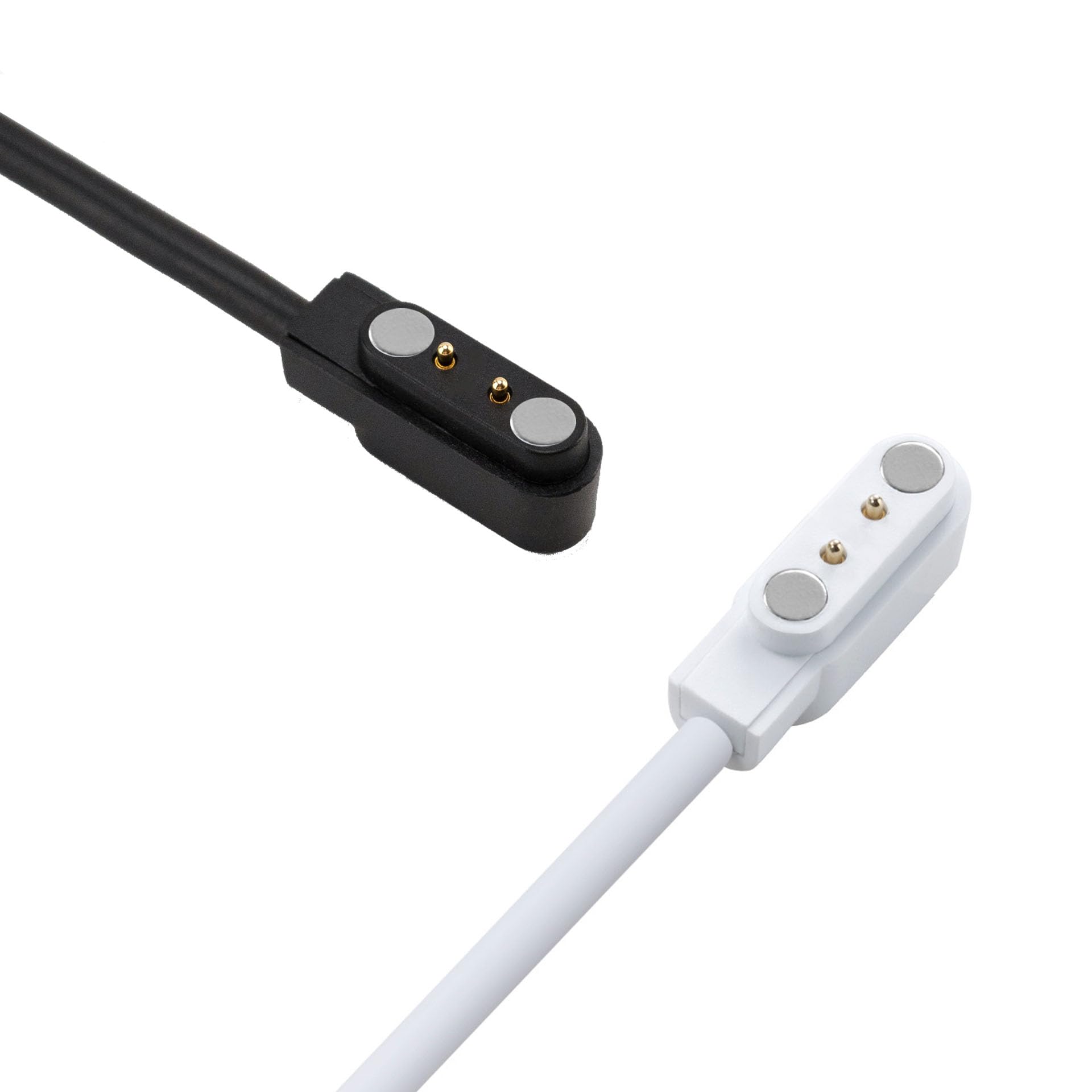 Xininyia 2 Pin Chargers For Gloryfit Smart Watch Charger, 2-Pack [Model A + Model B, One Fit] 2.8Mm Magnetic Usb Charging Cable