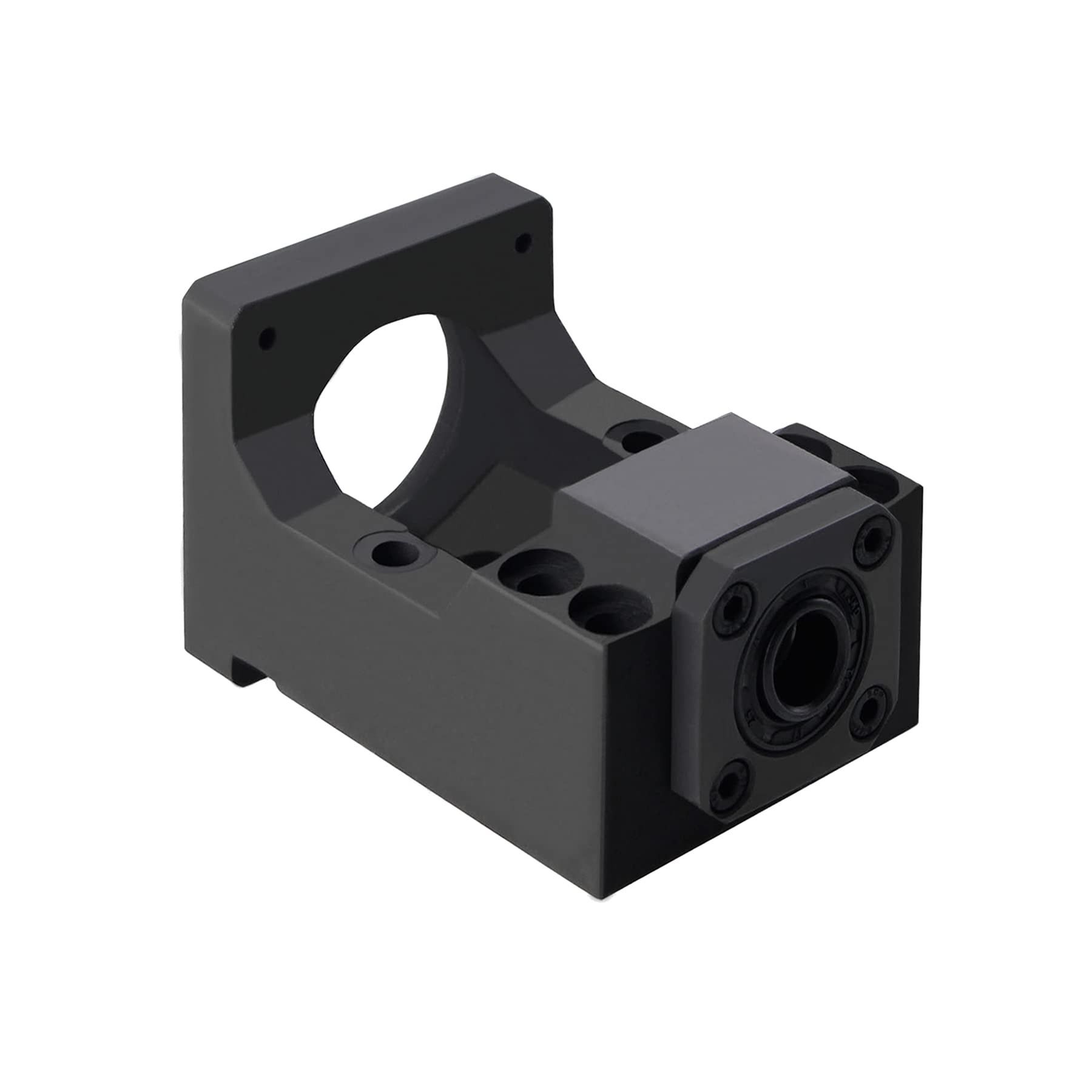 Cncmans Hm12 57 Nema 23 Stepper Motor Mounting Bracket, Steel Mounting Bracket For 57Mm Nema 23 Motor And 16Mm Ball Screw Ballsc