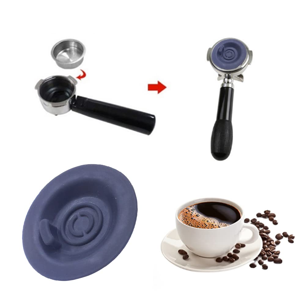 Trawolf 2 Pack Espresso Backflush Cleaning Disc, For Breville Espresso Machines Compatible With Bes810Bss, Bes840Xl, Bes878Bss,