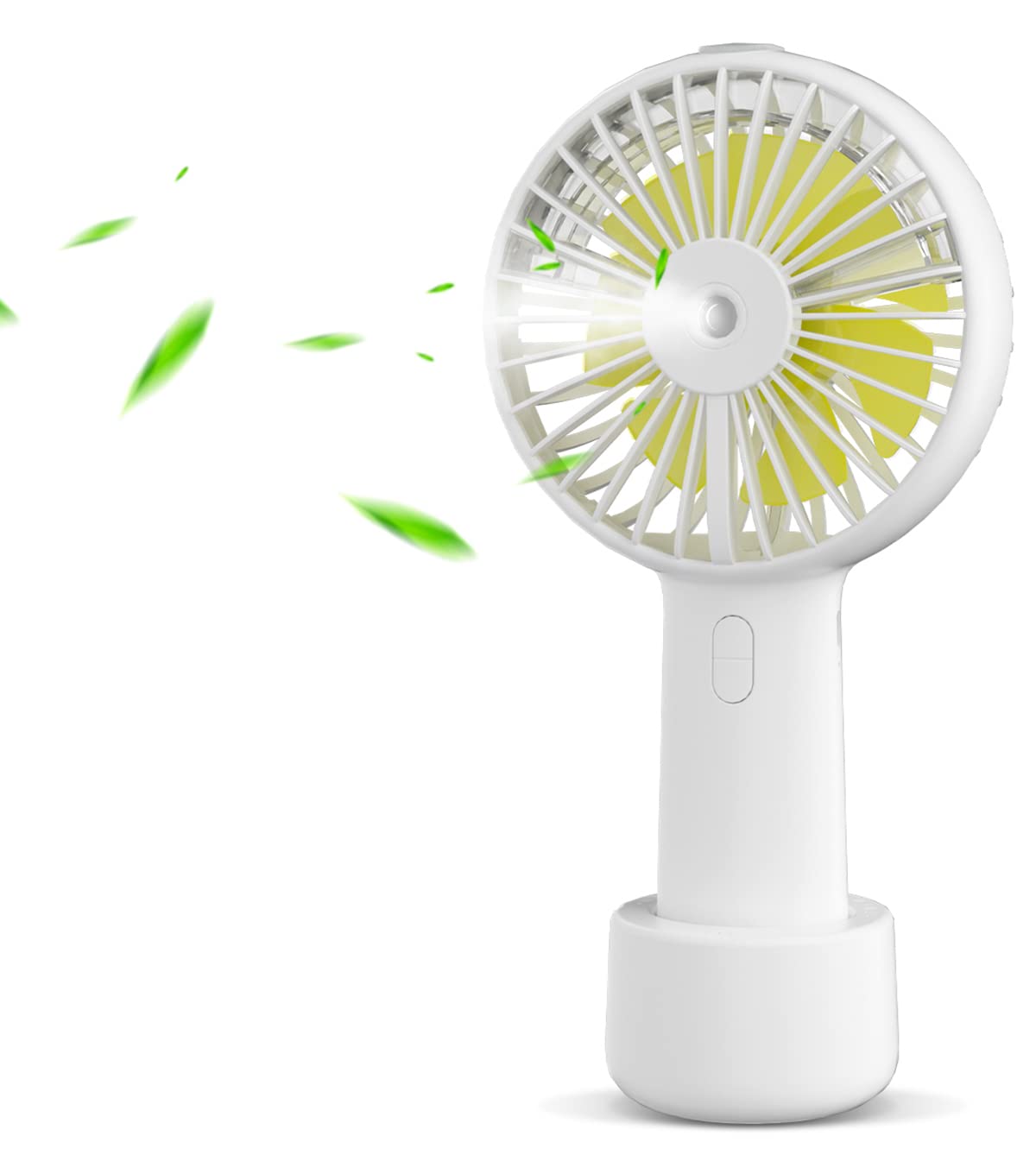 Small Handheld Misting Fan, Portable Mister Fan With 20Ml Water Tank Rechargeable Usb/Battery Operated Spray Water Fan Mist Pers