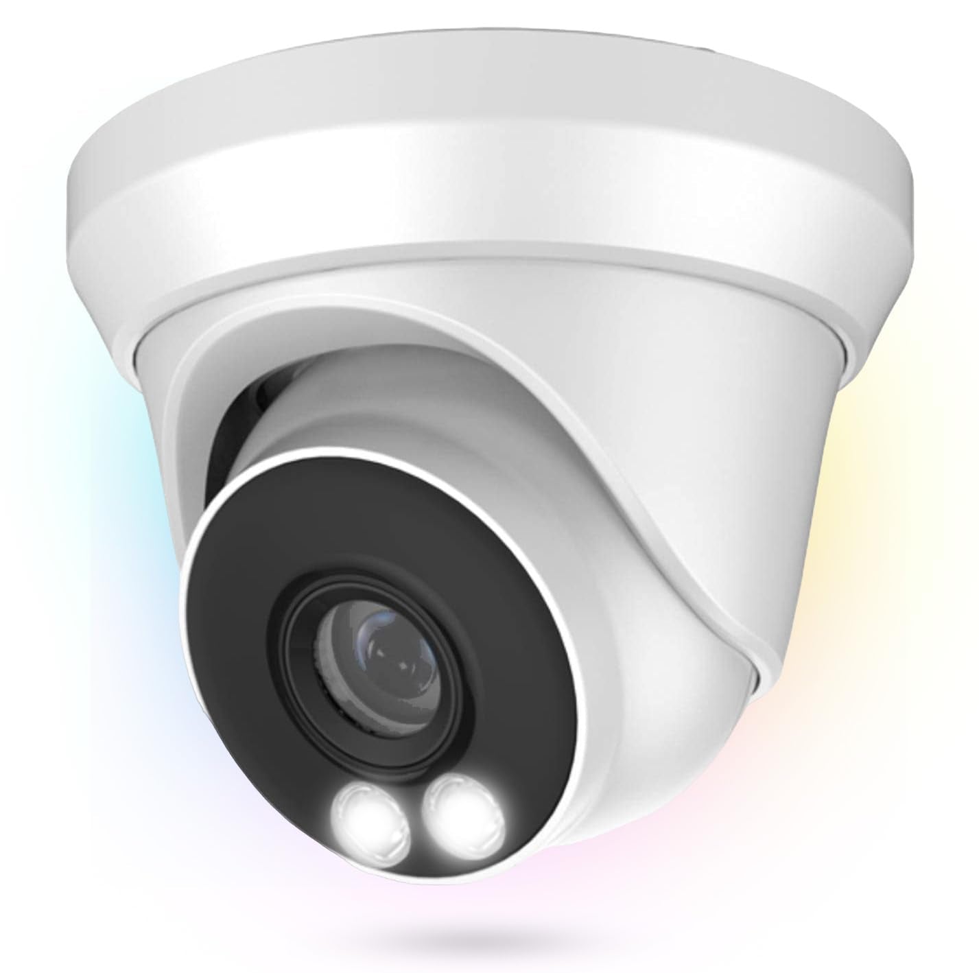 Real Hd 6Mp 3X Zoom Color Poe Ip Camera Outdoor 2.8 8Mm Motorized Varifocal Lens, Wide Angle 105 Fov, 98Ft Night Vision, H.265,