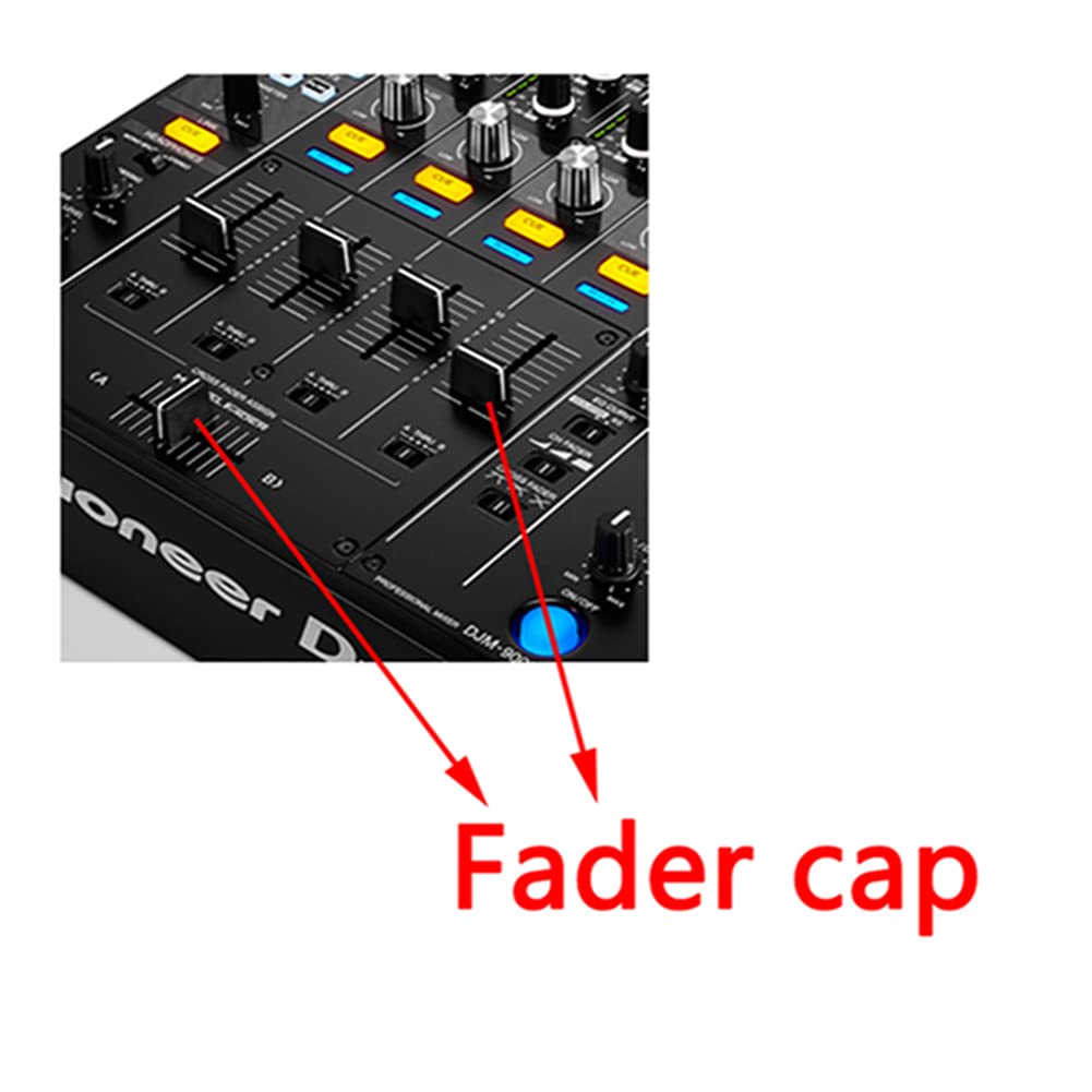 Wxyinspas 5Pcs Fader Cap Fader Knobs Slider For Dj Mixer Console Pioneer Djm 350 400 500 700 750 800 850 900Nexus 900Srt 900Nxs2