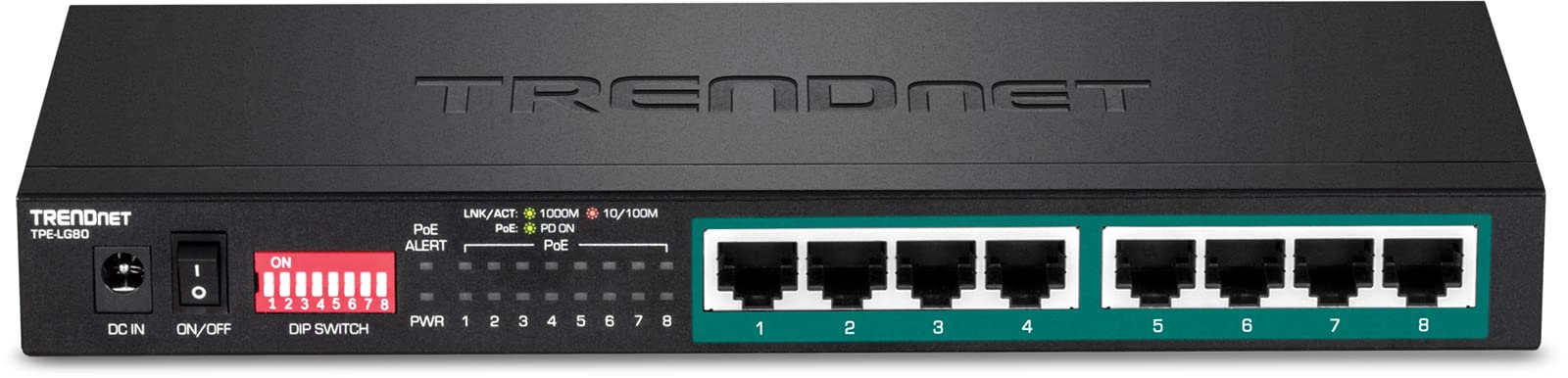 8 X Gigabit Poe And Ports