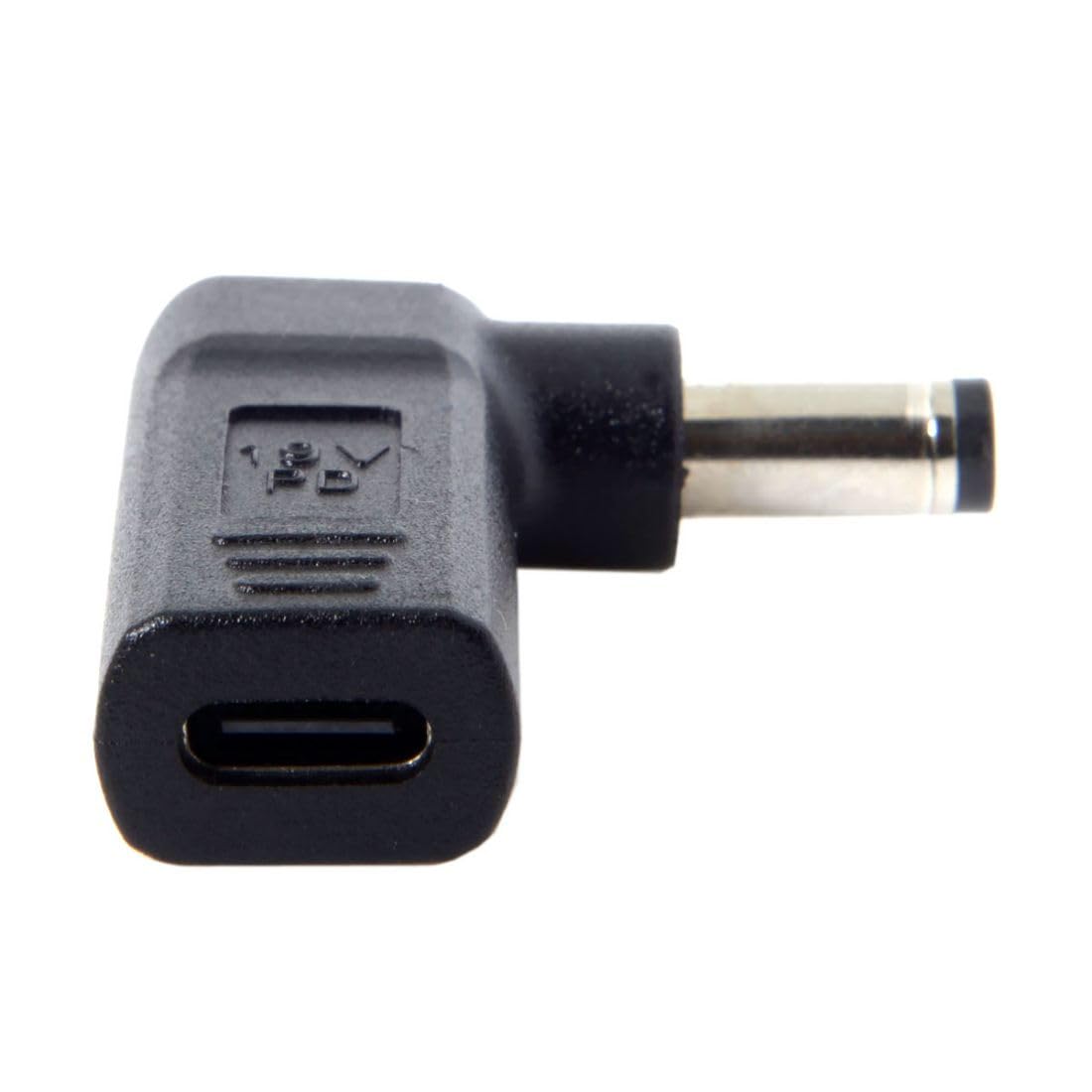 Chenyang Cy Usb 3.1 Type C Usb-C To Rectangle Dc Plug 5.5Mmx2.1Mm Adapter Pd Emulator Trigger 90 Degree Angled For Laptop Tablet