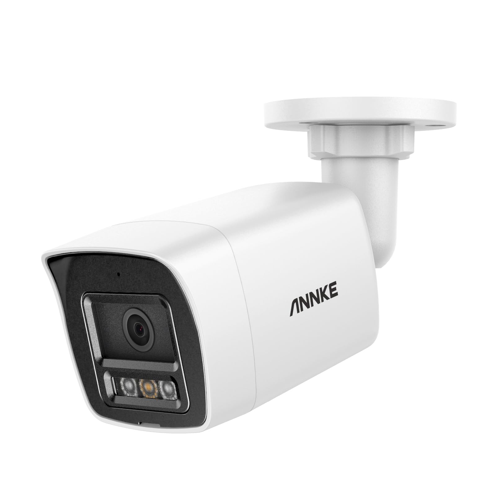 Annke Security 4K 8Mp Poe Camera, Surveillance Outdoor Ai Ip Cam With Mic/Audio, Ai Human/Vehicle Detection, Smart Dual Light, Ip67, H.265+, Up To 512Gb Storage, 4Mm Lens, Color Night Vision