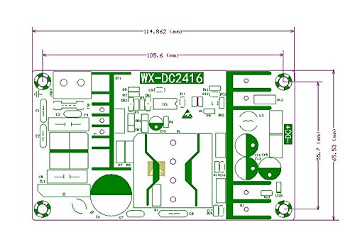 Noyito Ac To Dc 12V 13A Power Supply Module Ac 120V (100 260V) To 12V 156W Max Power Module With Overcurrent Overload Short Circ