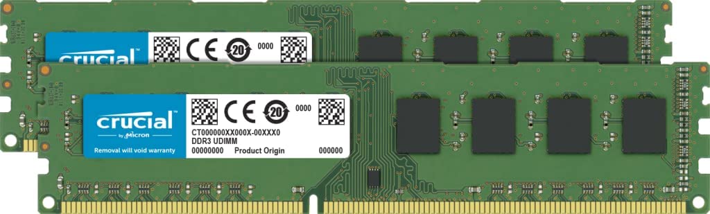 16Gb Kit (8Gbx2), 240-Pin Dimm, Ddr3 Pc3-12800,