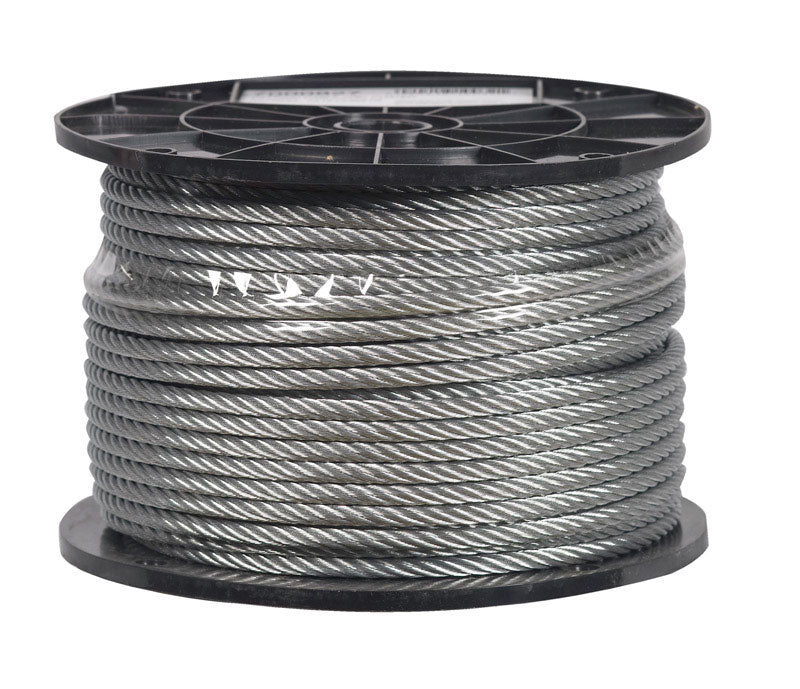 CABLE 1/4 7X19 GALV (Pack of 1)