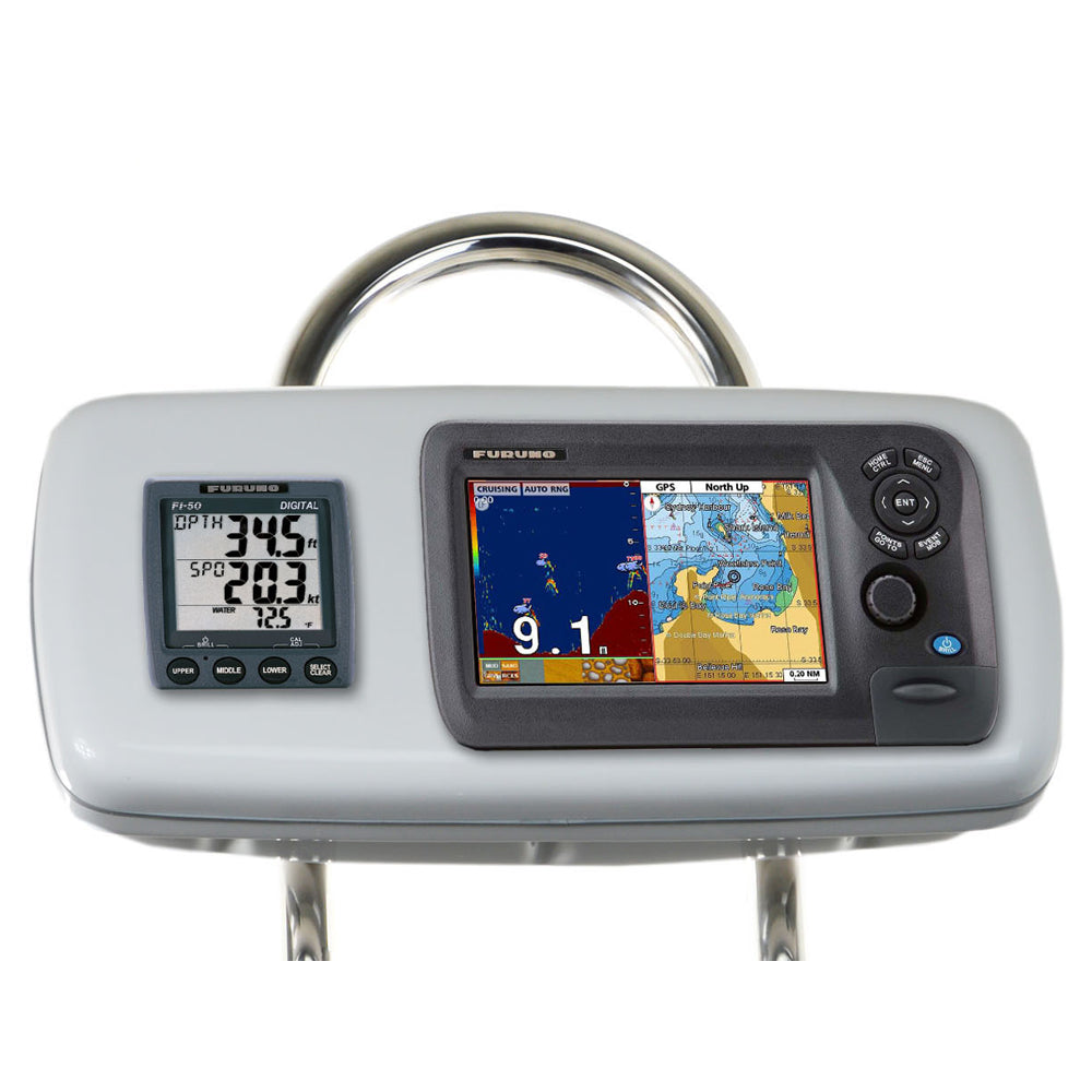 Navpod Gp1040-18 Systempod Pre-Cut F/Furuno Gp1870/Gp1870F & 1 Instrument F/9.5'' Wide Guard,WBEEAB00TFX9C3Y