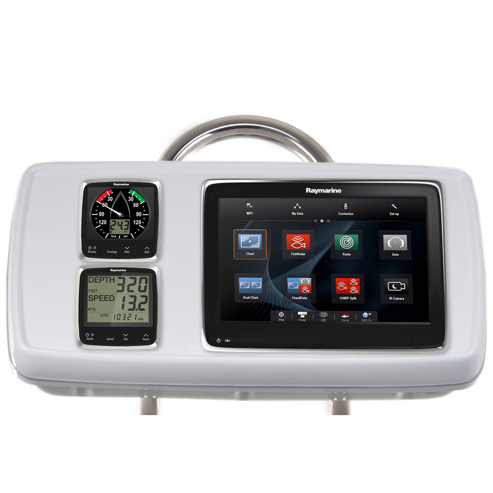 Navpod Gp1170-04 Systempod Pre-Cut F/Raymarine A125/A127/A128 & 2 Instruments F/9.5'' Wide Guard,WBEEAB00TFX9N1A