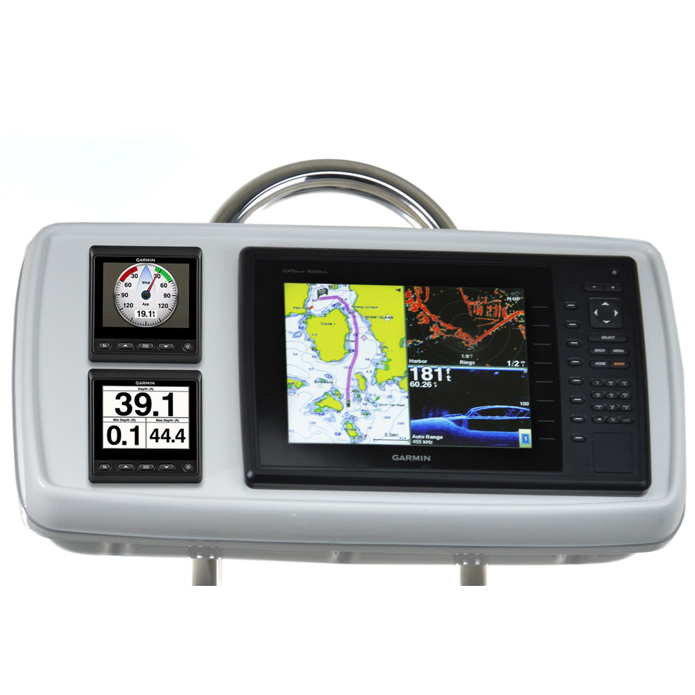 Navpod Gp1170-06 Systempod Pre-Cut F/Garmin 1020/1020Xs/1040Xs & 2 Instruments F/9.5'' Wide Guard,WBEEAB00TFX9L9E