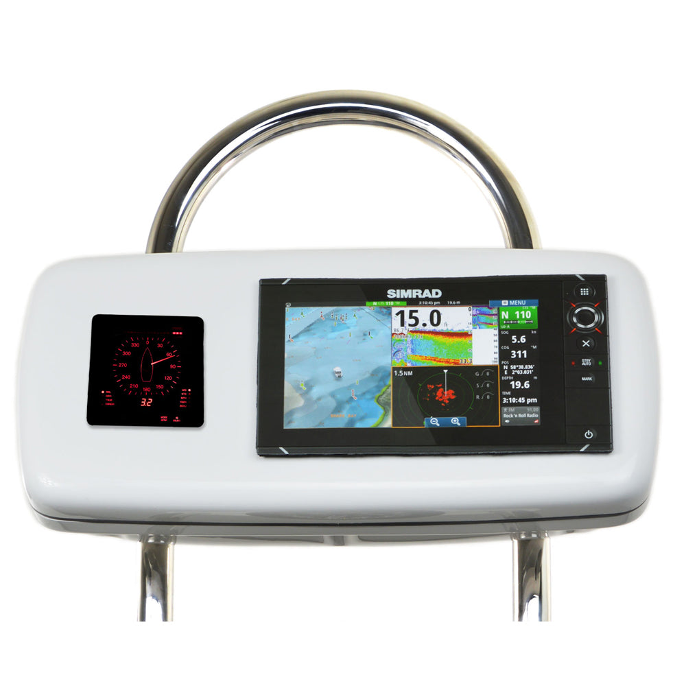 Navpod Gp2040-13 Systempod Pre-Cut F/Simrad Nss9 Evo2 Or B&G Zeus&#178; 9 & 1 Instrument F/12'' Wide Guard,WBEEAB00TFSJRLG