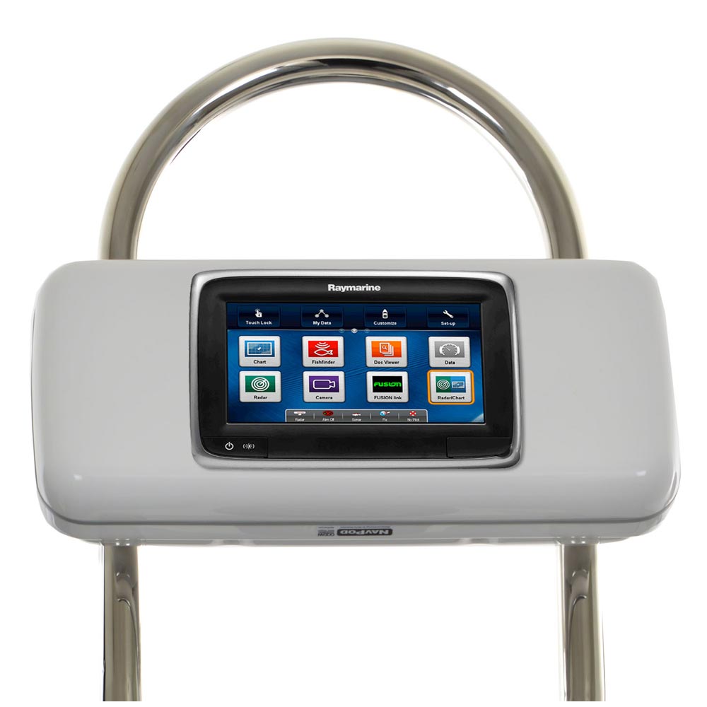 Navpod Gp2523 Systempod Pre-Cut F/Raymarine A75/A77/A78 Mounted In Center F/12''Wide Guard,WBEEAB00TFYQ8NK