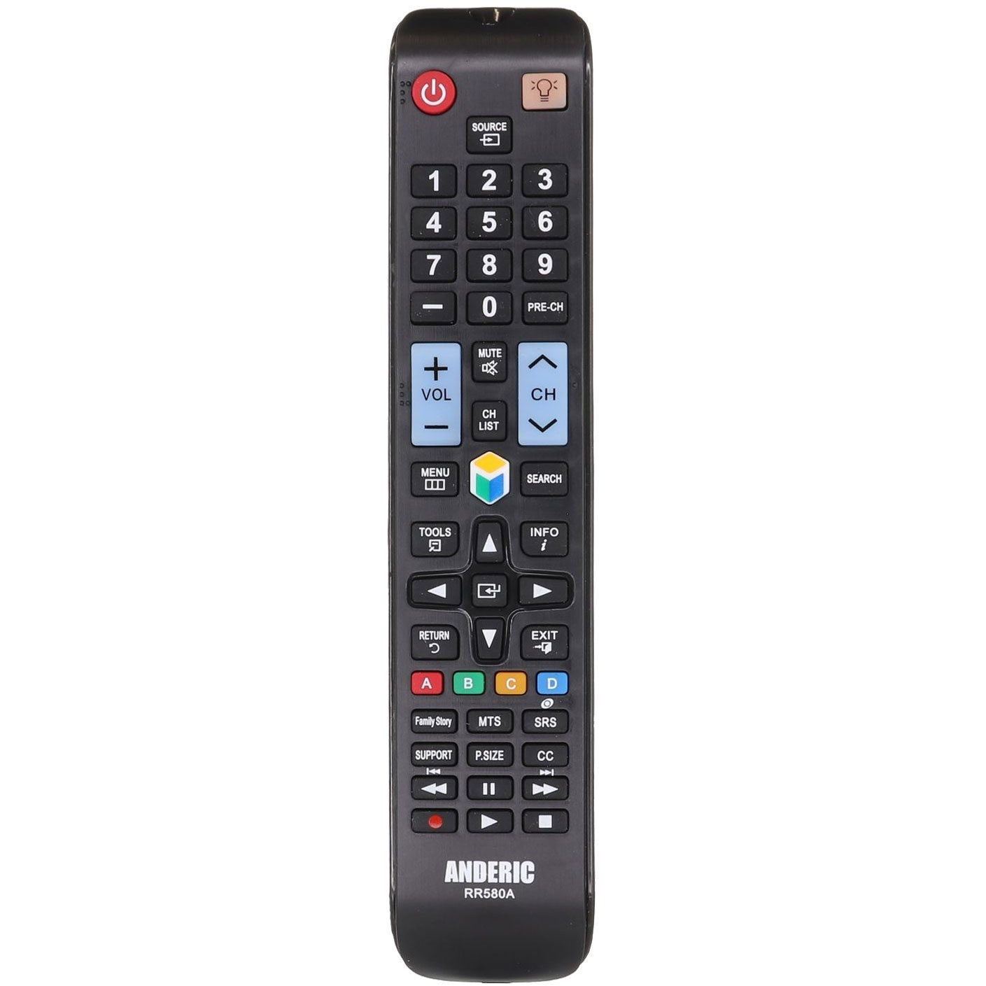 Anderic Substitute For Samsung AA59-00784C TV Remote Control - AA5900784C [RR580A]