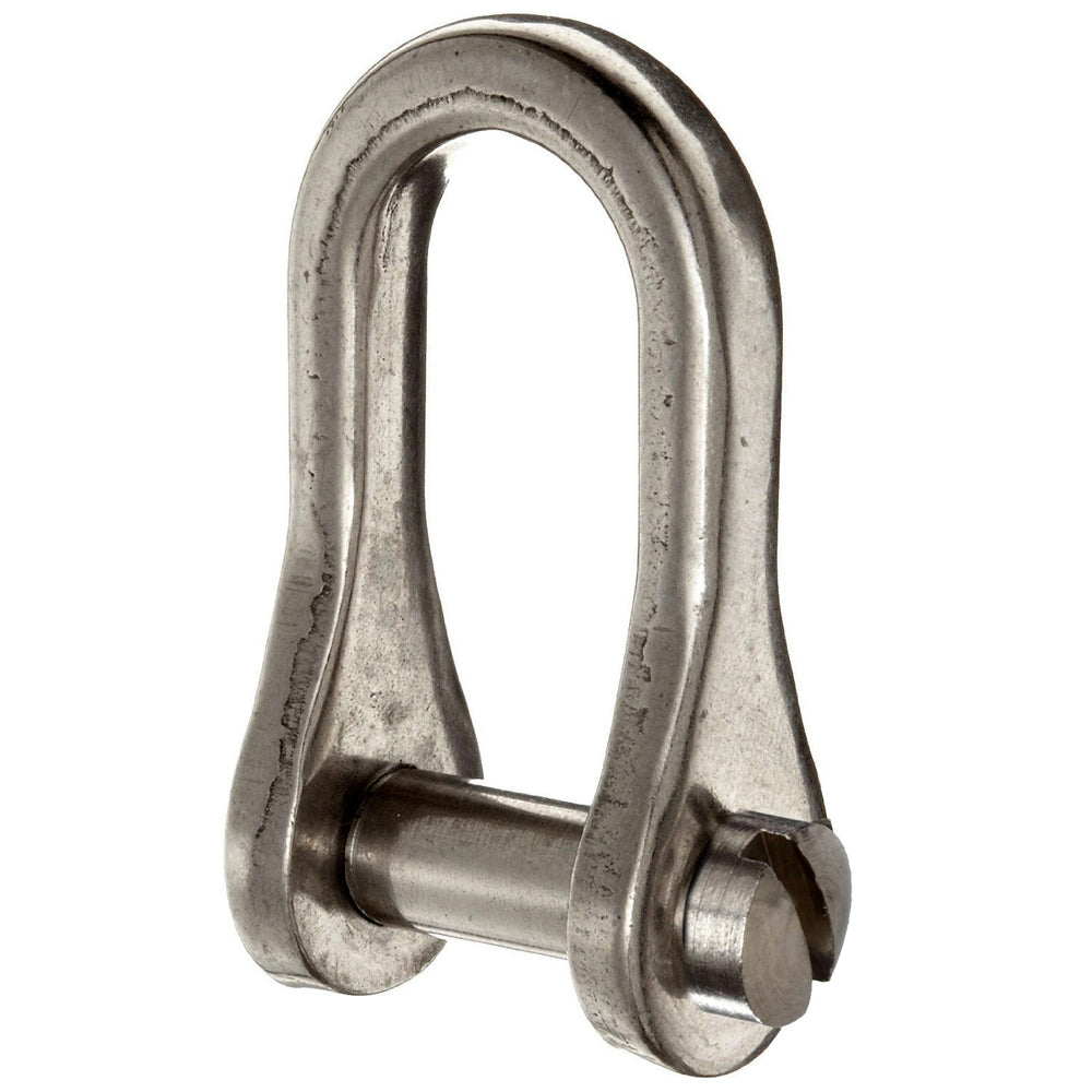 Ronstan Standard Dee Slotted Pin Shackle - 1/4'' Pin - 7/8''L X 9/16''W,WBAUVB00F5CY176