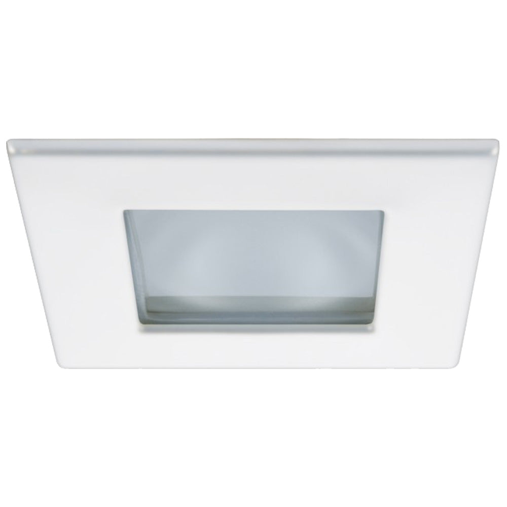 Quick Marina Xp Downlight Led - 4W, Ip66, Spring Mounted - Square White Bezel, Square Warm White Light,WBAUVA001344796