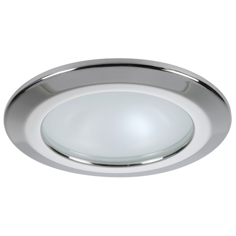 Quick Kor Xp Downlight Led - 4W, Ip66, Spring Mounted - Round Stainless Bezel, Round Warm White Light,WBAUVB00R9U57UW