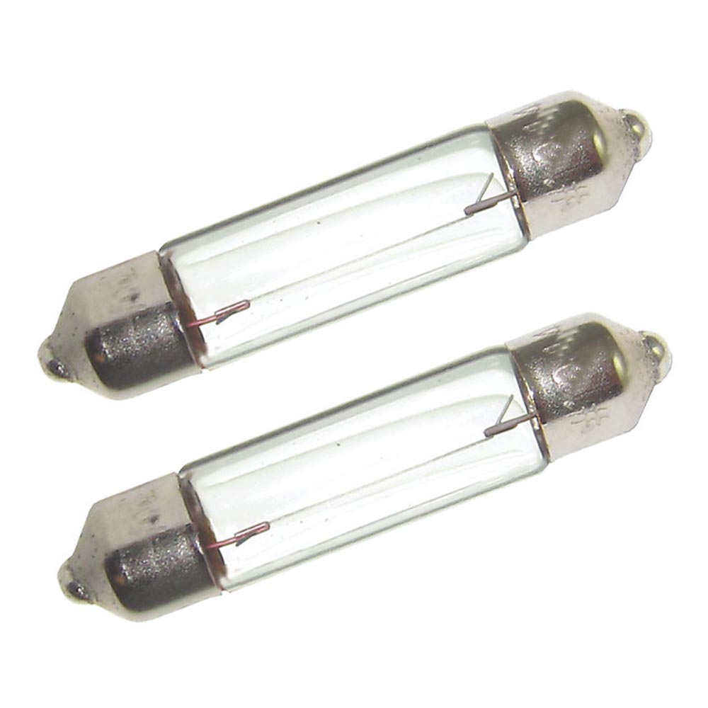 Perko Double Ended Festoon Bulbs - 12V, 10W, .74A - Pair,WBAUVA001344804