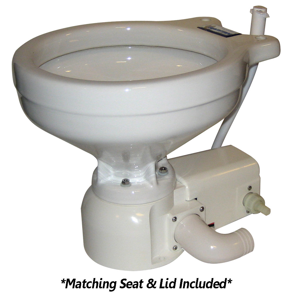 Raritan Sea Era Toilet - Household Style - Freshwater Solenoid - Straight &Amp; 90&Deg; Discharge - Smart Toilet Control - 12V,WBHDWB0C69SB3PD