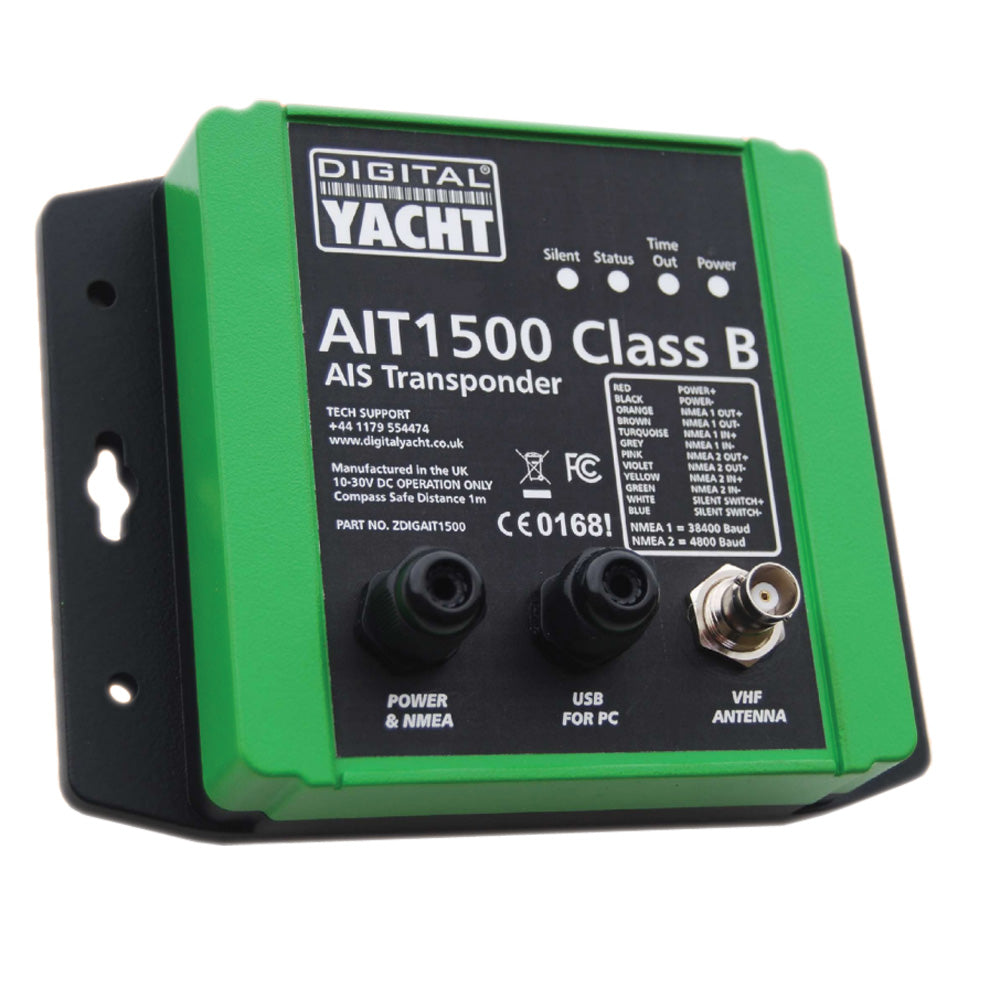 Digital Yacht Ait1500 Class B Ais Transponder W/Built-In Gps,WBEEAA001344833