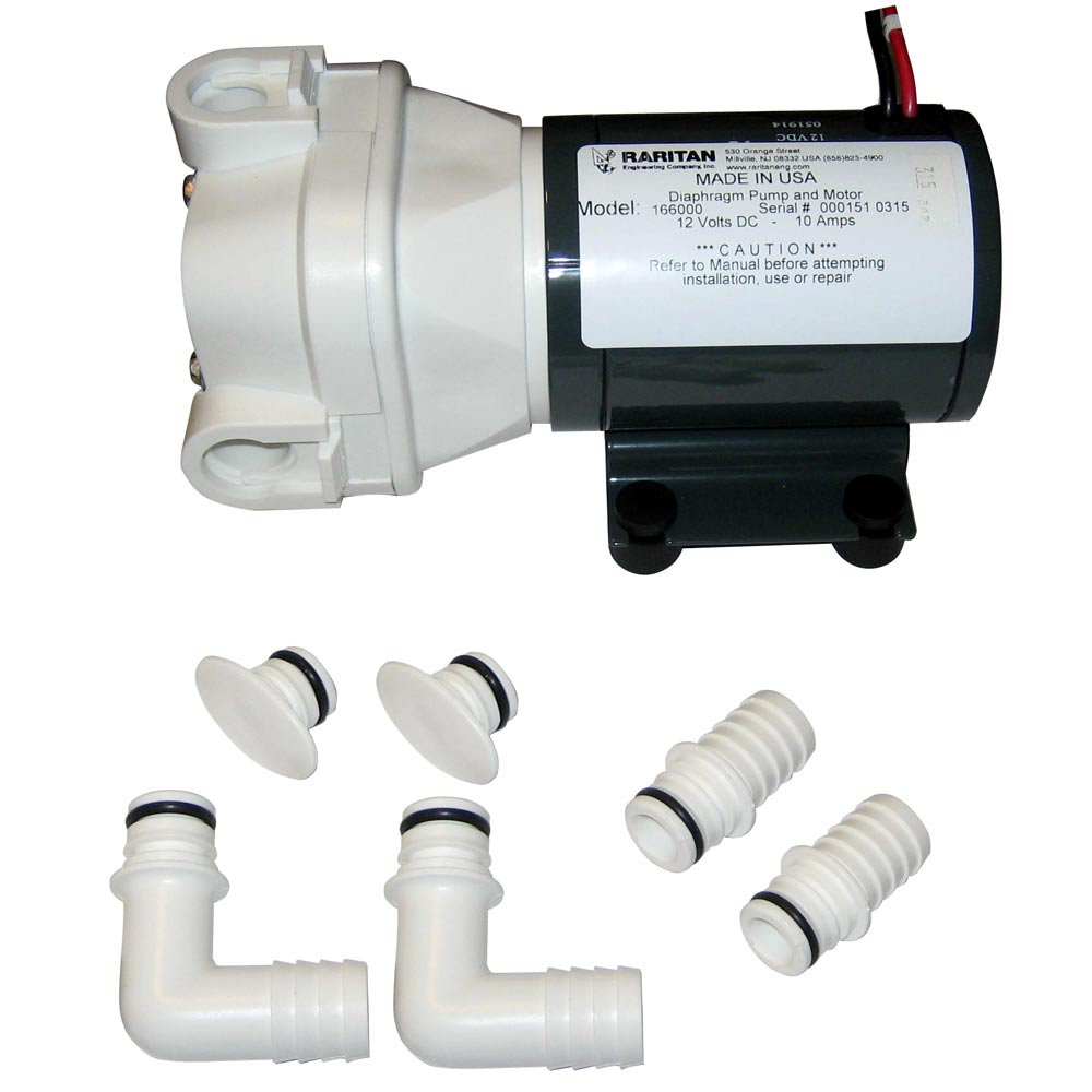 Raritan Diaphragm Intake Pump - 12V,WBHDWA001344886