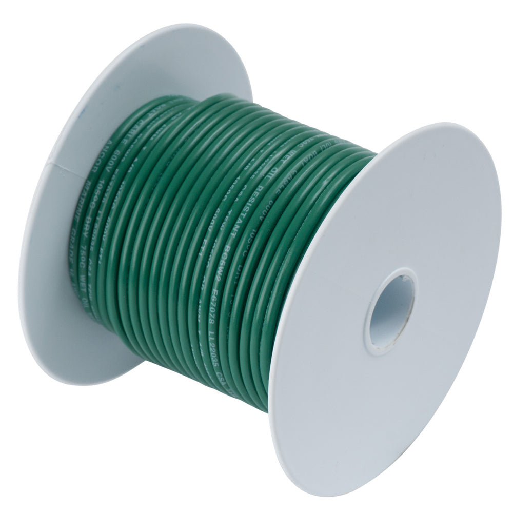 Ancor Green 14Awg Tinned Copper Wire - 100',WBHDWA001345004