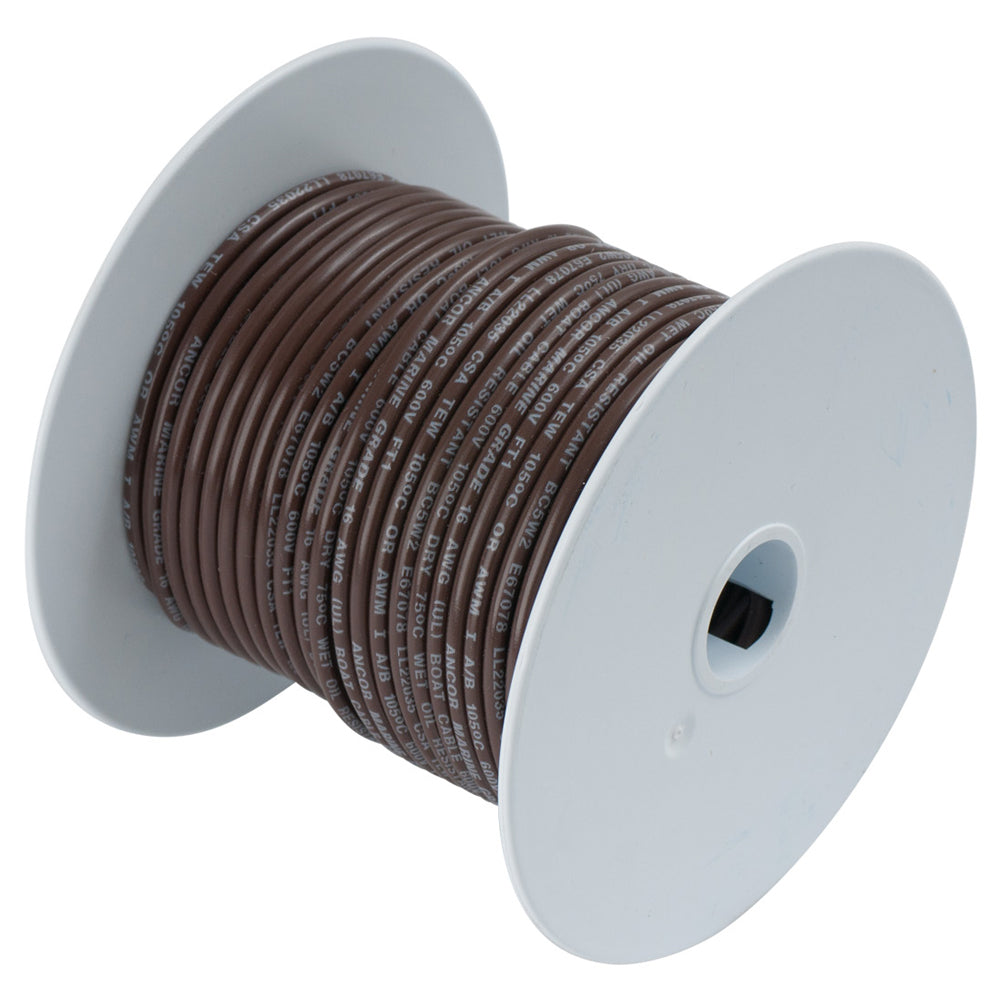 Ancor Brown 14Awg Tinned Copper Wire - 100',WBHDWA001345007