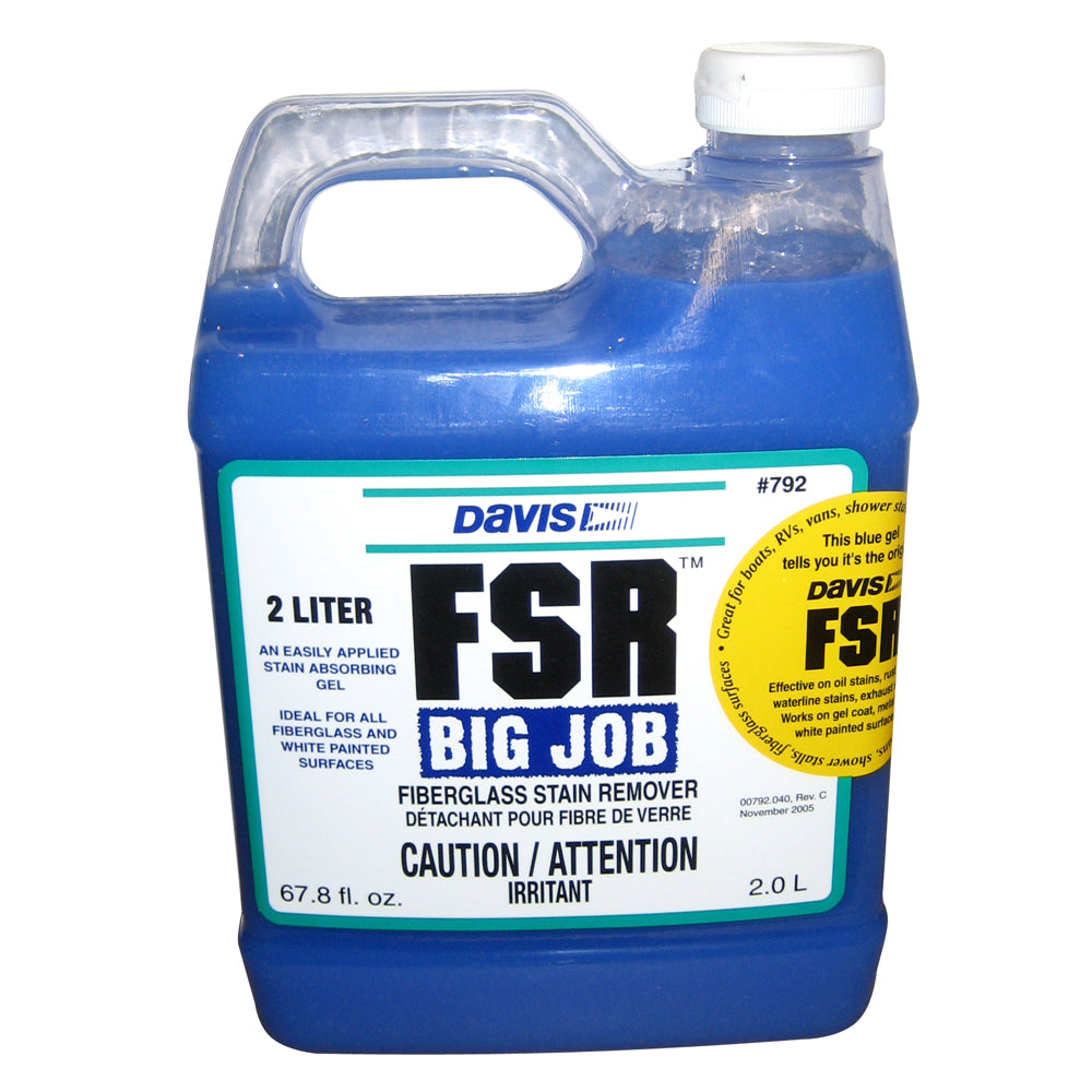 Davis Fsr Big Job Fiberglass Stain Remover - 2-Liter,WBAUVA001345030