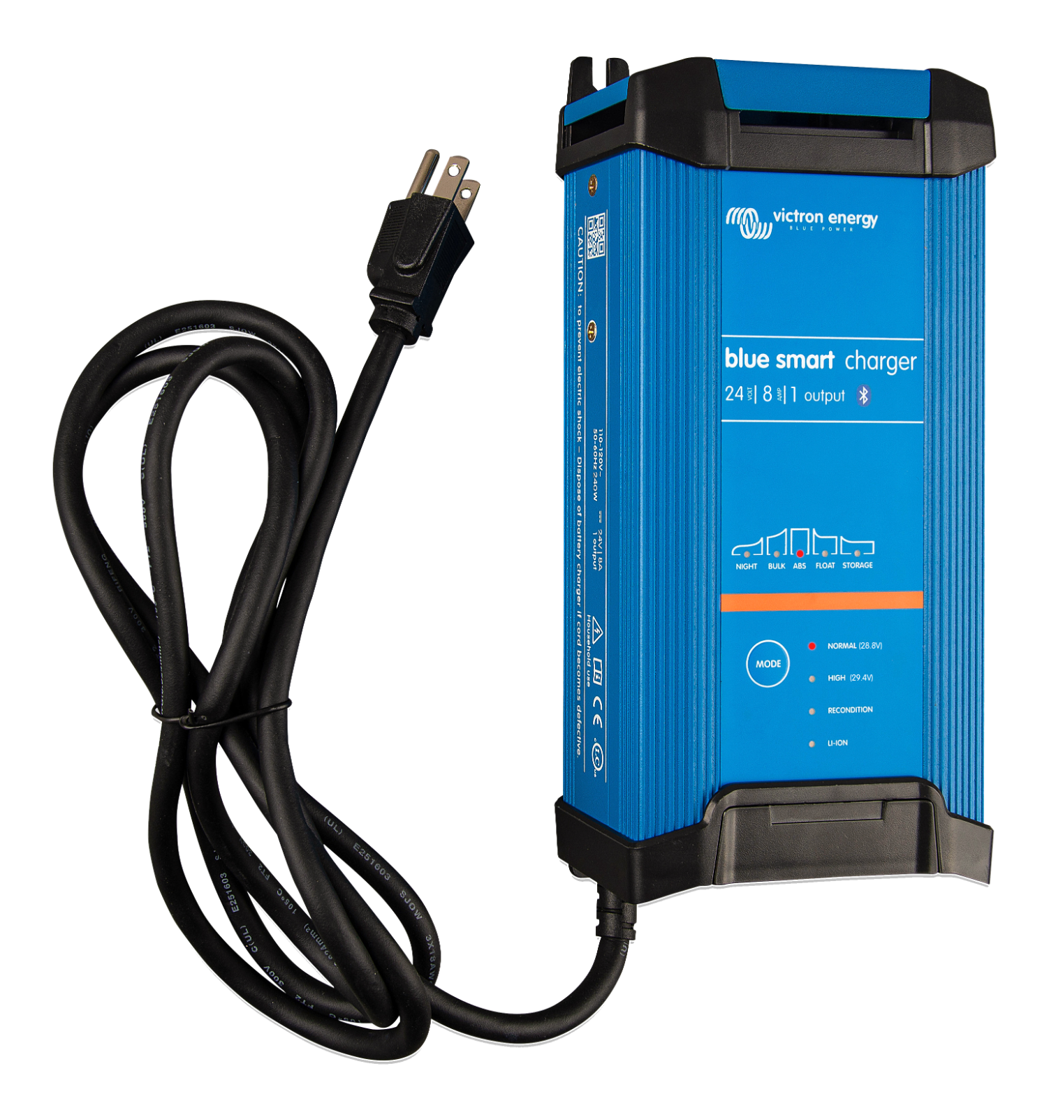 Victron BPC240845102	Blue Smart IP22 Charger 24/8(1) 120V NEMA 5-15