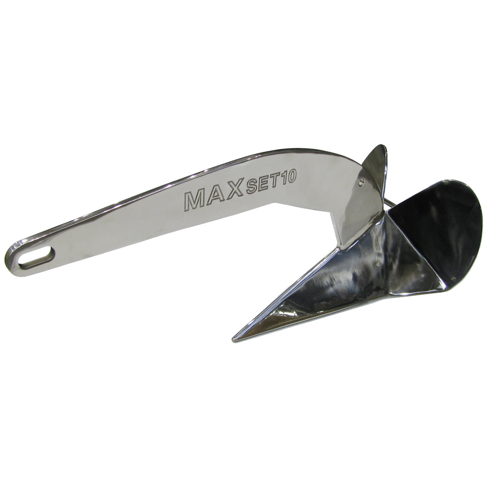 Maxwell Maxset Stainless Steel Anchor - 22Lbs,WBAUVB0753H6B1K
