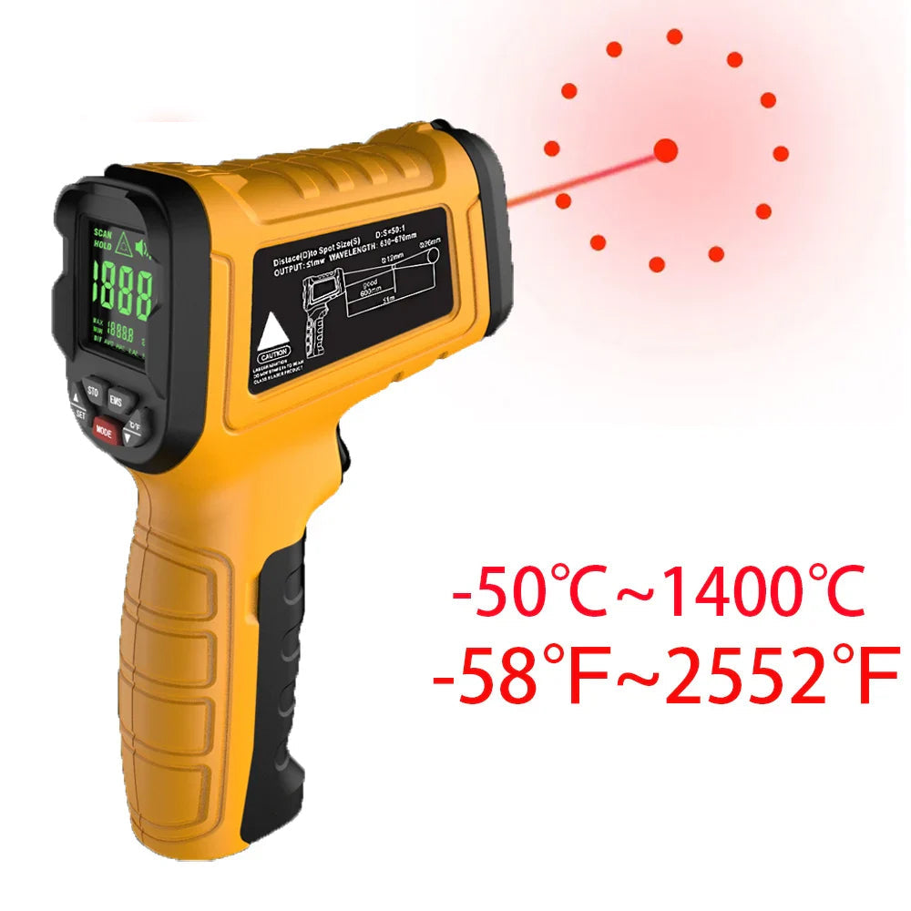 BSIDE H3 Infrared Thermometer Gun -50~1400°C Non-Contact
